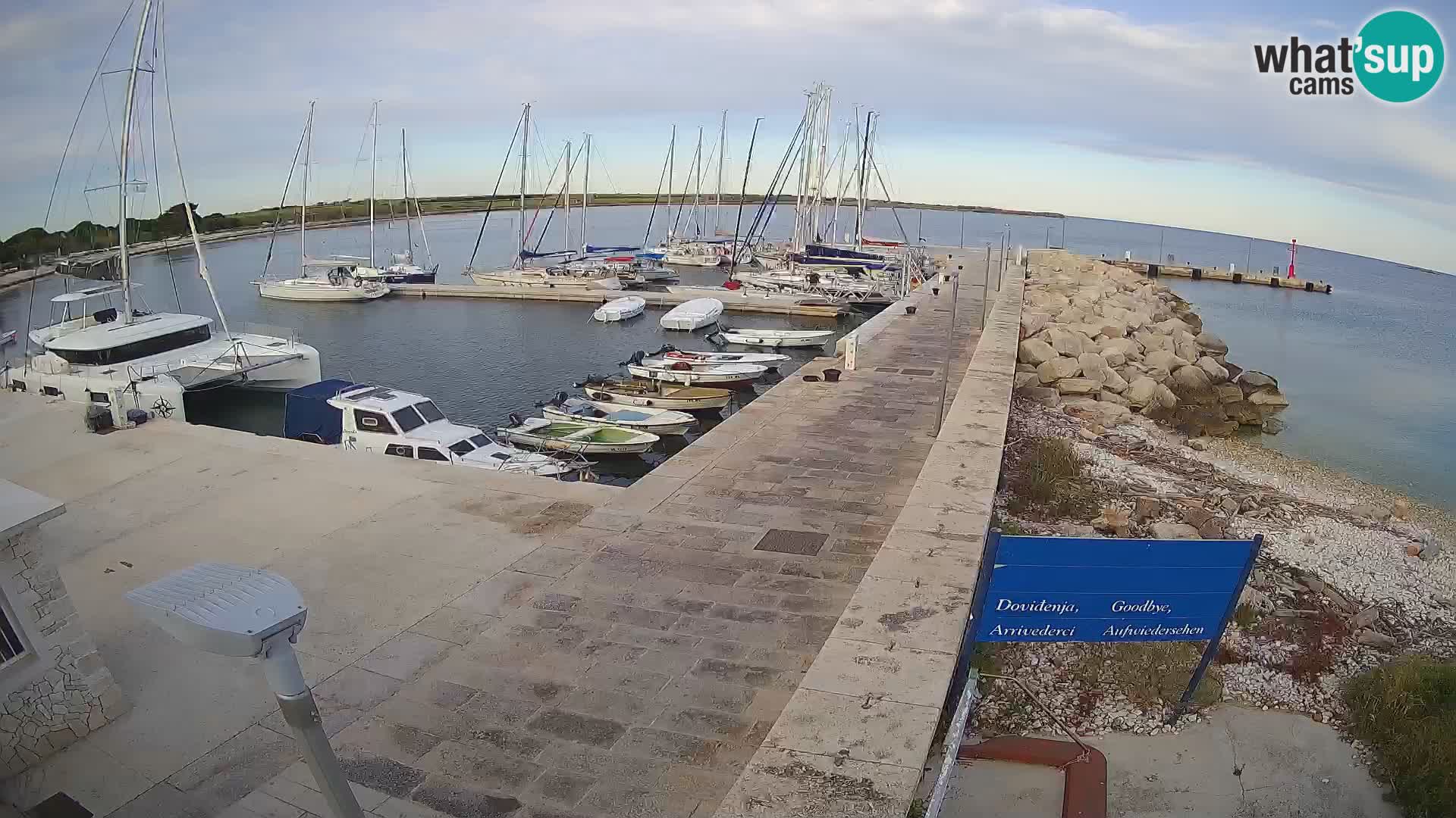 Webcam de l’île d’Unije – Explorez la beauté du joyau caché de la Croatie