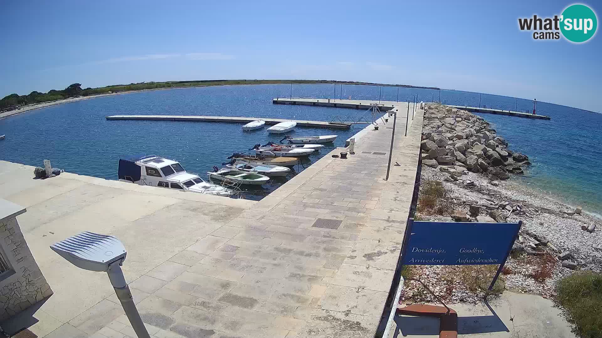 Webcam de l’île d’Unije – Explorez la beauté du joyau caché de la Croatie