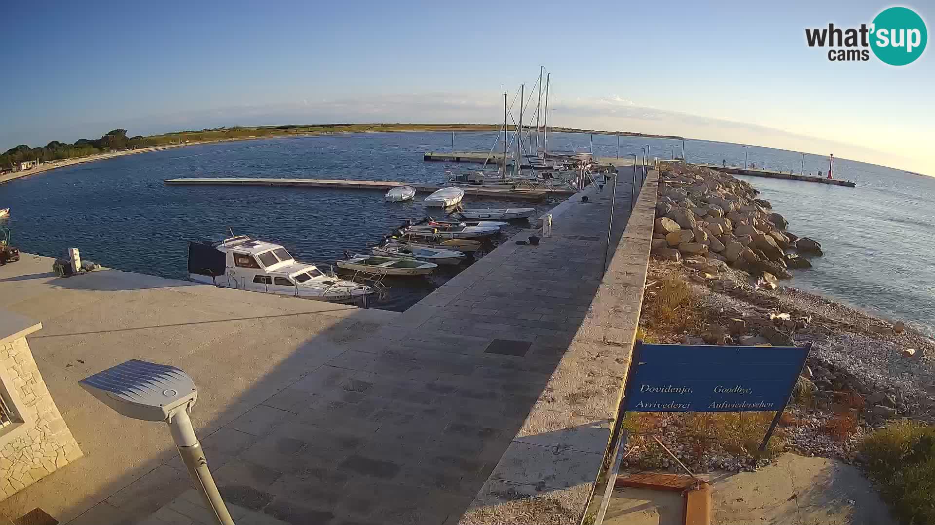 Webcam de l’île d’Unije – Explorez la beauté du joyau caché de la Croatie