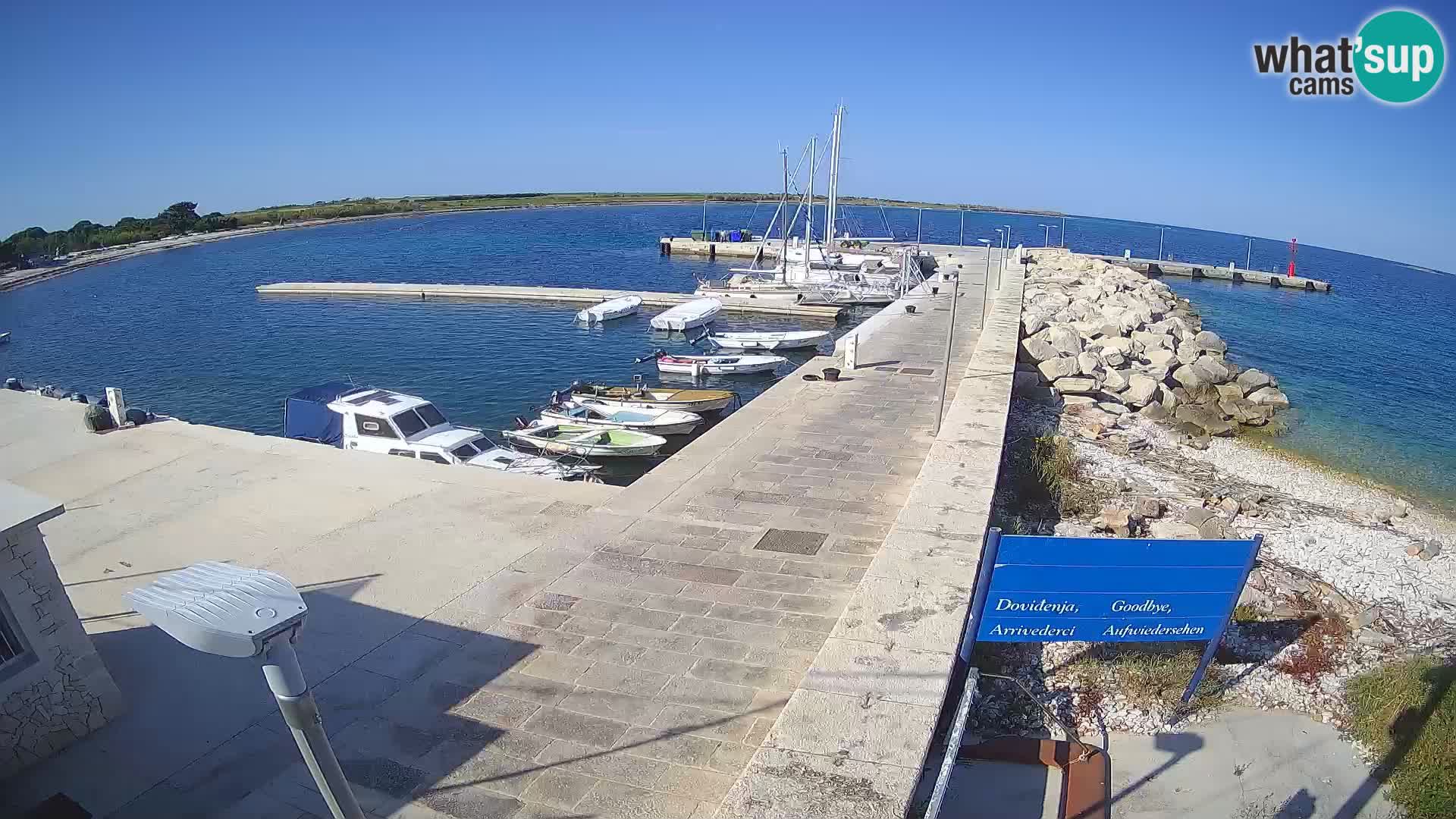 Webcam de l’île d’Unije – Explorez la beauté du joyau caché de la Croatie