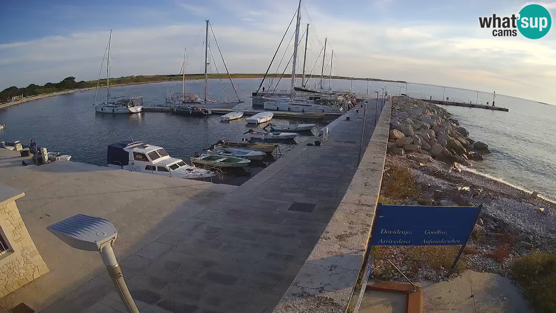Webcam de l’île d’Unije – Explorez la beauté du joyau caché de la Croatie