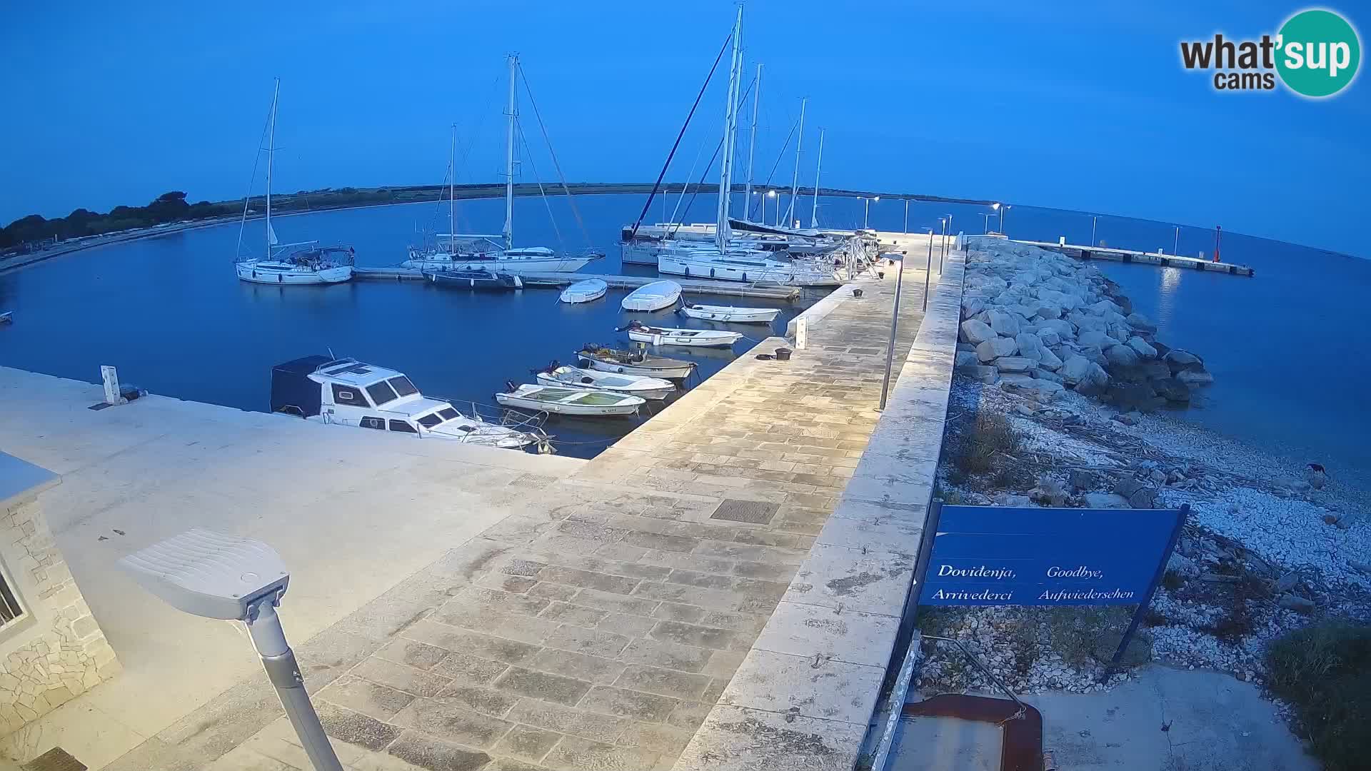 Webcam de l’île d’Unije – Explorez la beauté du joyau caché de la Croatie
