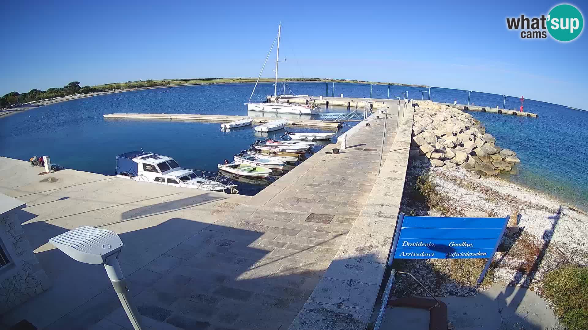 Webcam de l’île d’Unije – Explorez la beauté du joyau caché de la Croatie