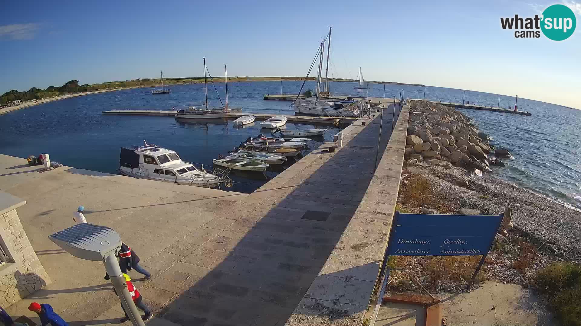 Webcam de l’île d’Unije – Explorez la beauté du joyau caché de la Croatie