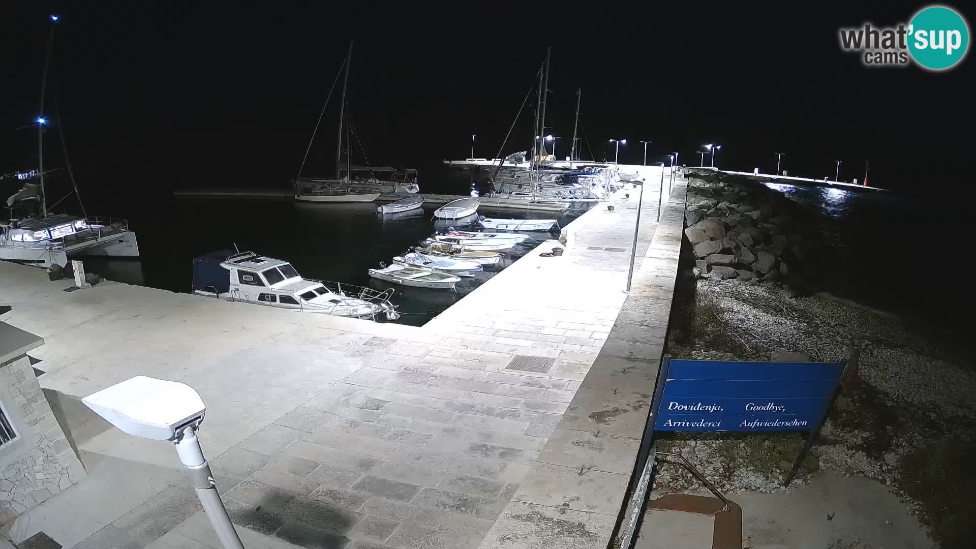 Webcam de l’île d’Unije – Explorez la beauté du joyau caché de la Croatie