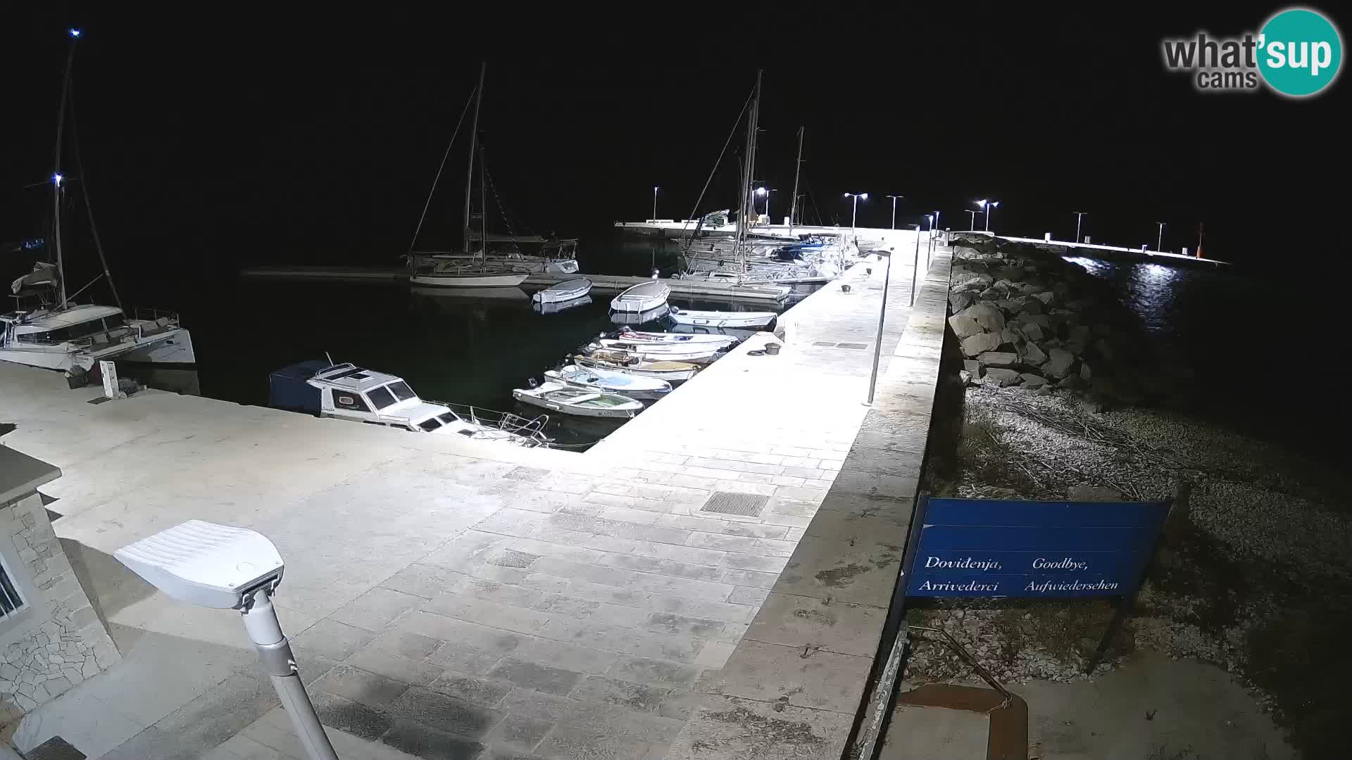 Webcam de l’île d’Unije – Explorez la beauté du joyau caché de la Croatie