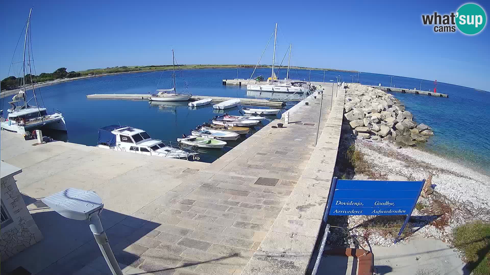 Webcam de l’île d’Unije – Explorez la beauté du joyau caché de la Croatie