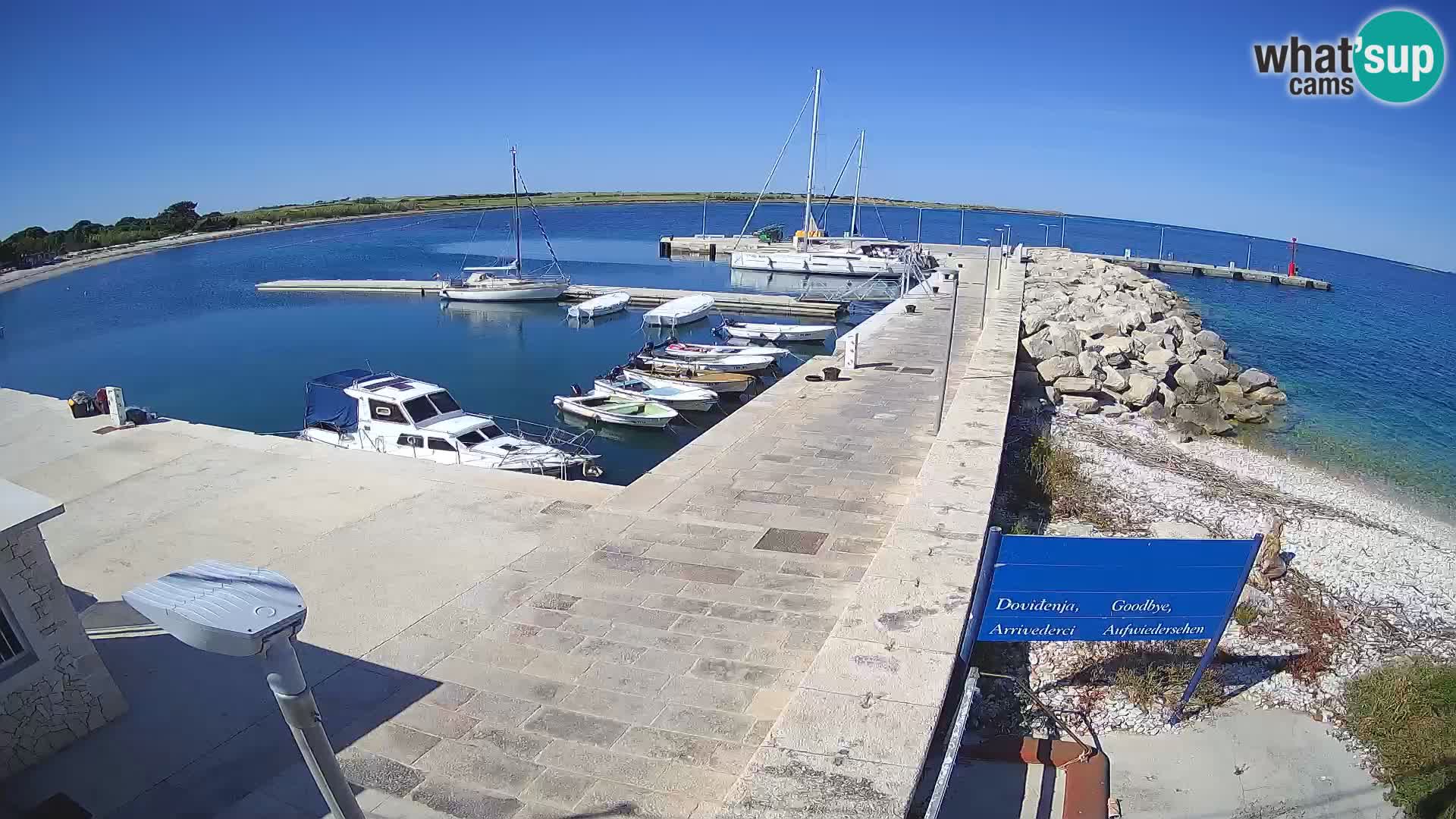 Webcam de l’île d’Unije – Explorez la beauté du joyau caché de la Croatie