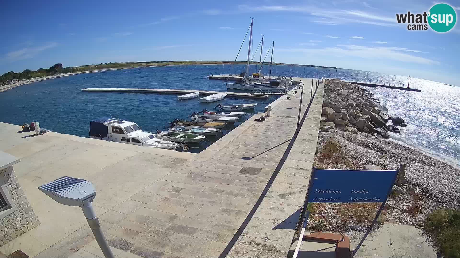 Webcam de l’île d’Unije – Explorez la beauté du joyau caché de la Croatie