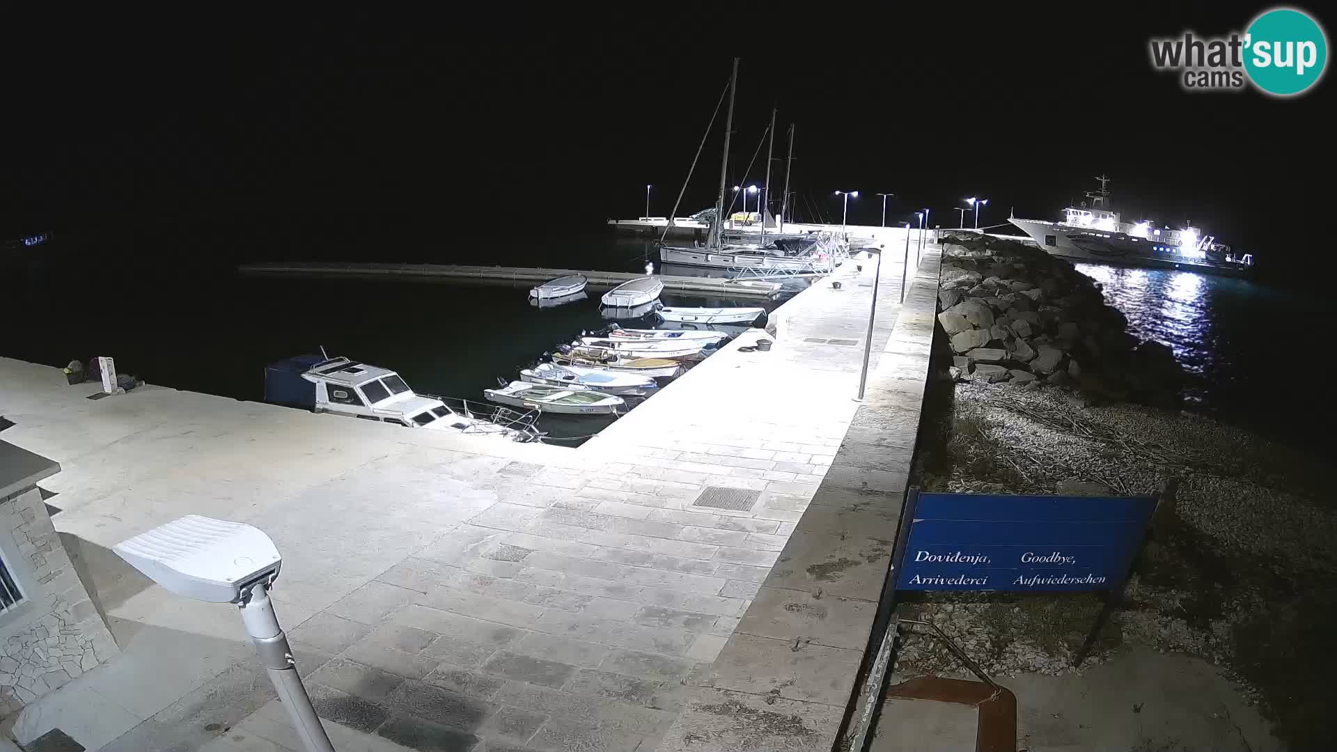 Webcam de l’île d’Unije – Explorez la beauté du joyau caché de la Croatie