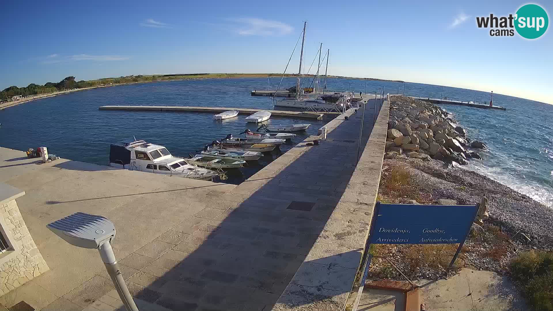 Webcam de l’île d’Unije – Explorez la beauté du joyau caché de la Croatie