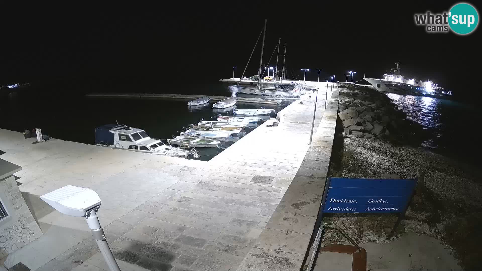 Spletna kamera otoka Unije – Raziščite lepoto skritega dragulja Hrvaške