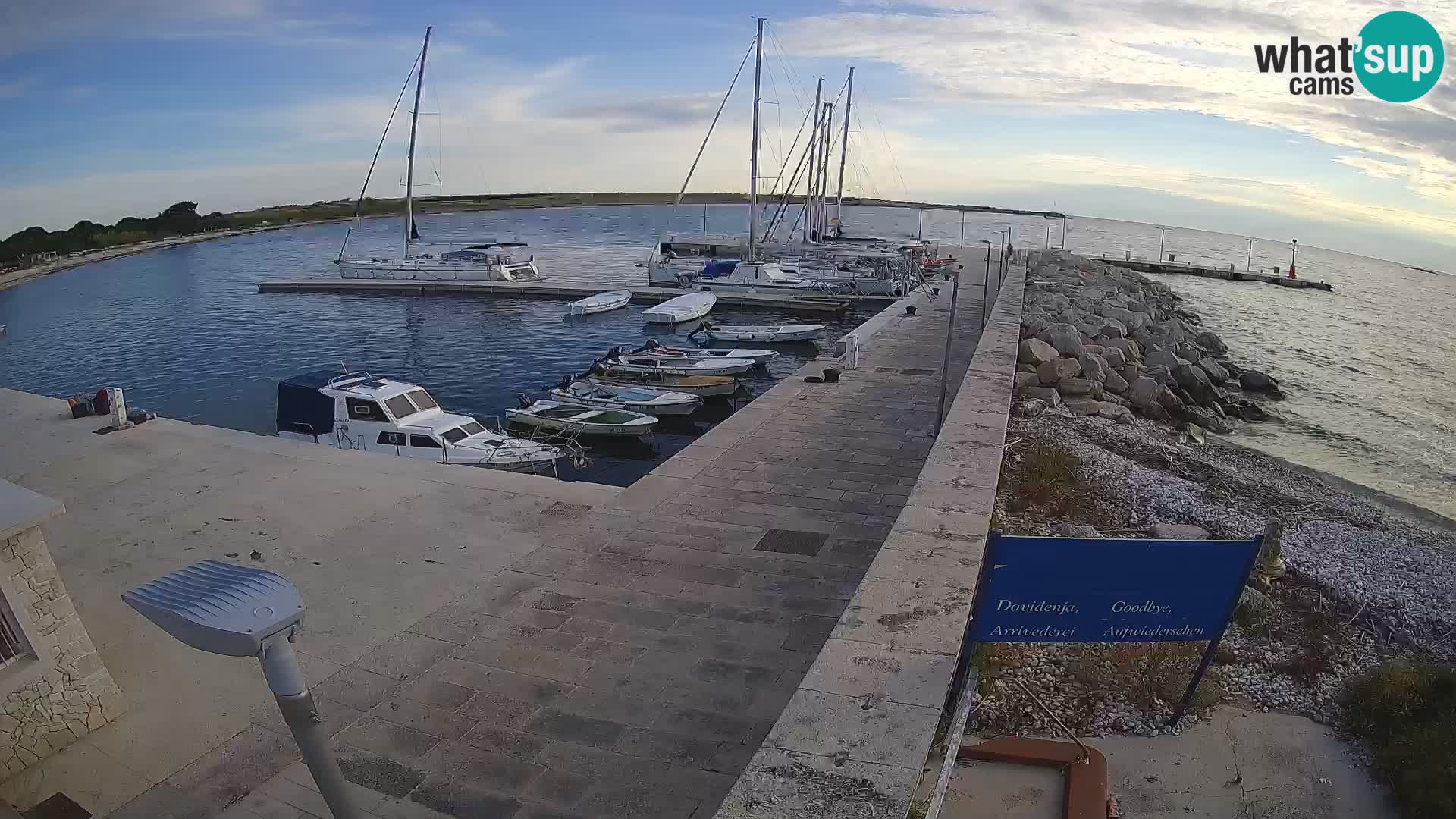 Webcam de l’île d’Unije – Explorez la beauté du joyau caché de la Croatie