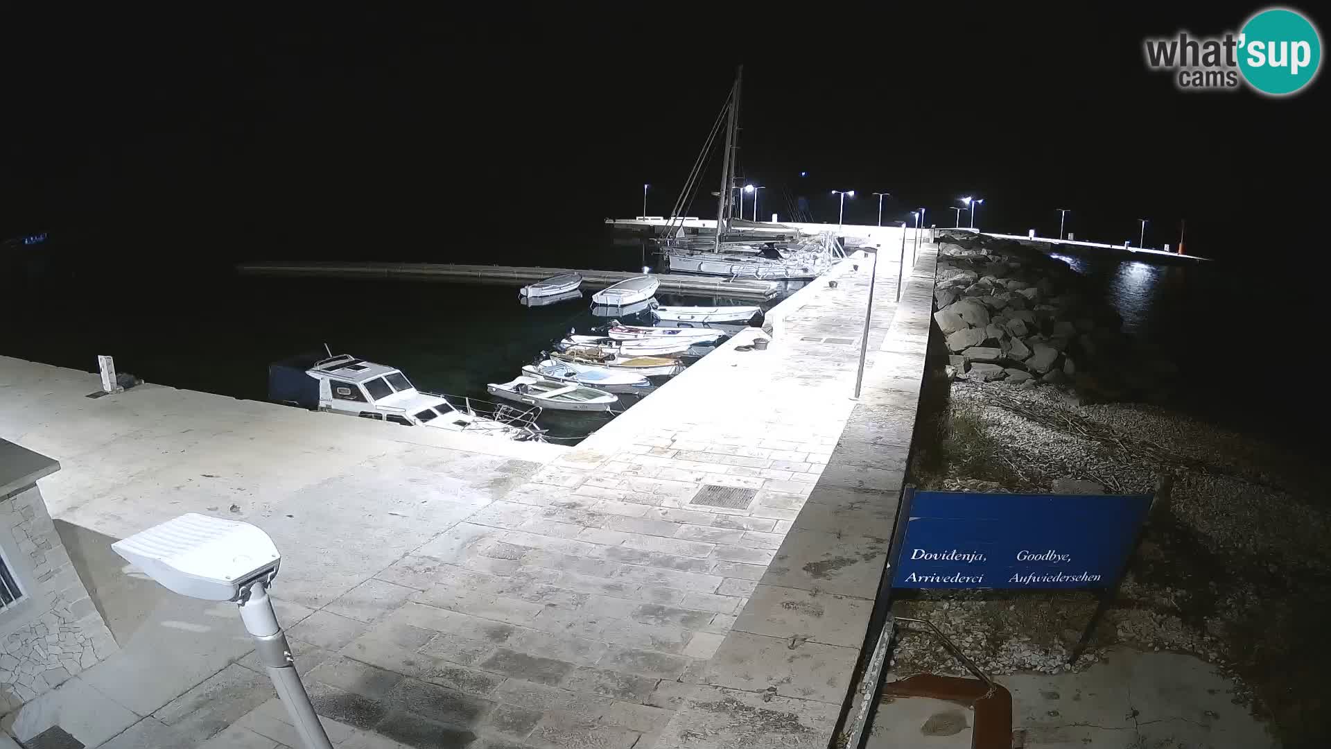 Webcam de l’île d’Unije – Explorez la beauté du joyau caché de la Croatie