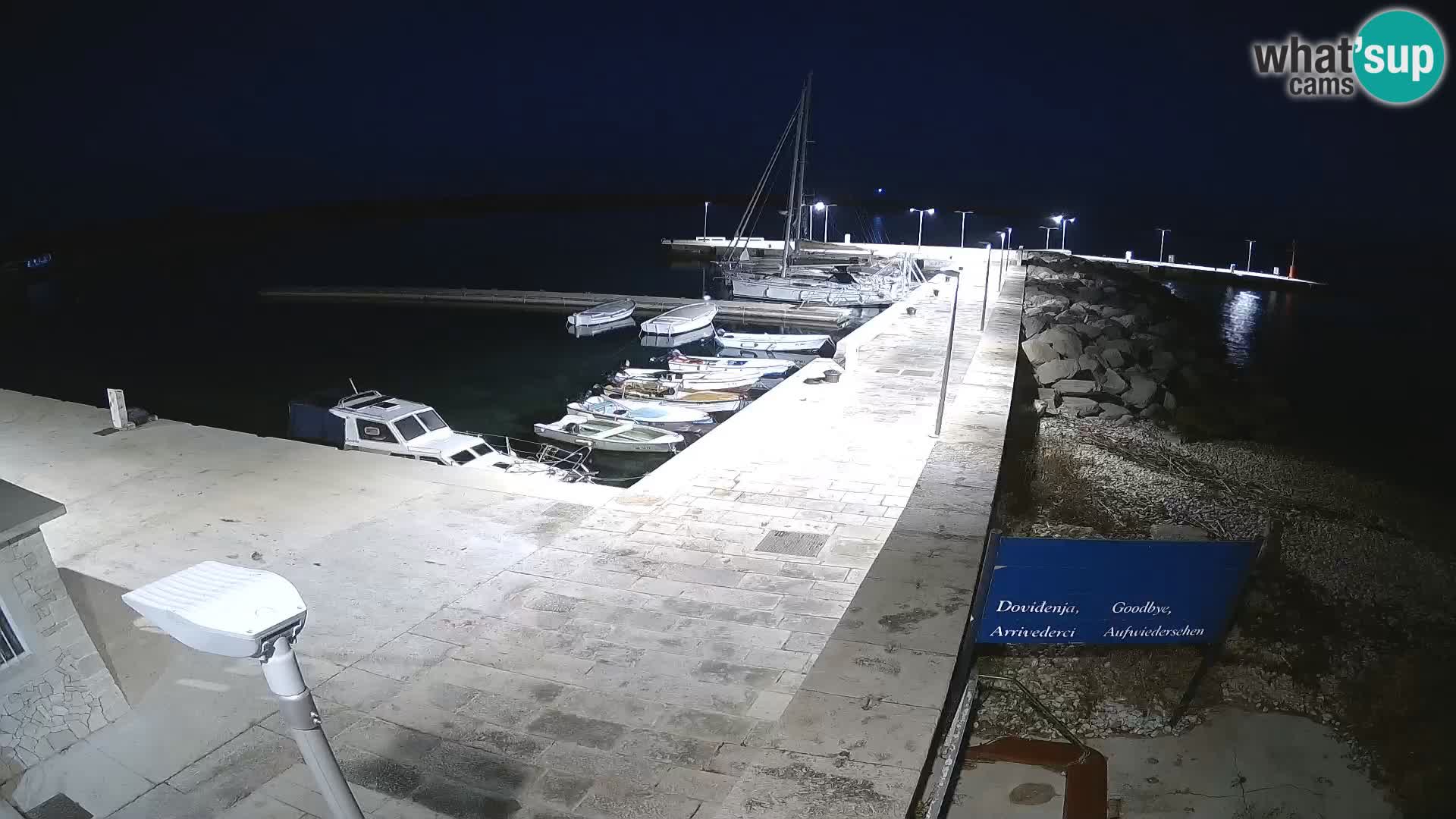 Webcam de l’île d’Unije – Explorez la beauté du joyau caché de la Croatie
