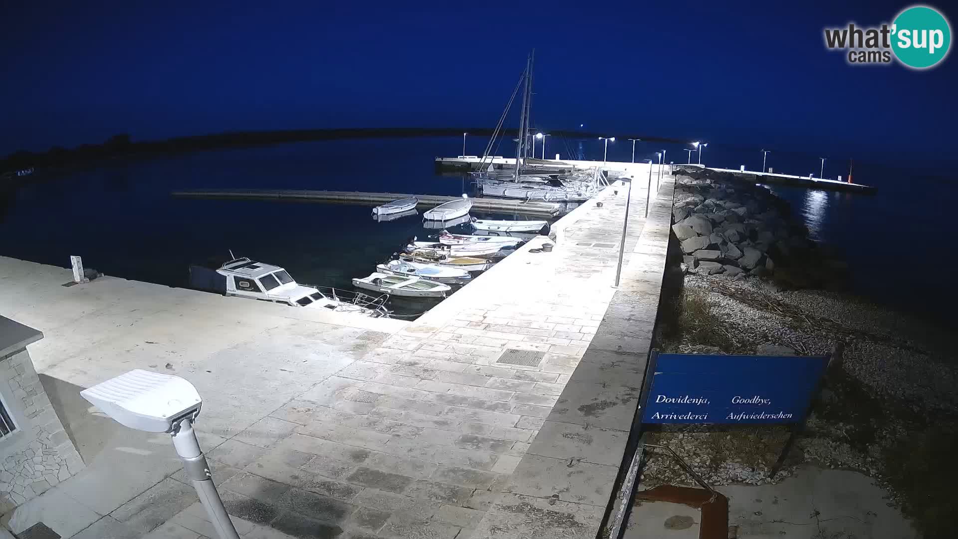 Webcam de l’île d’Unije – Explorez la beauté du joyau caché de la Croatie