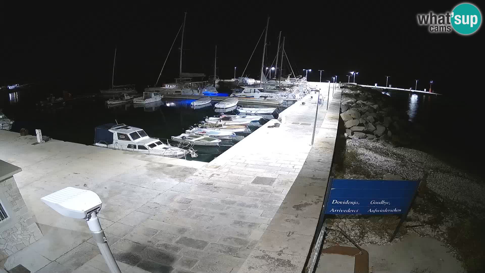 Webcam de l’île d’Unije – Explorez la beauté du joyau caché de la Croatie