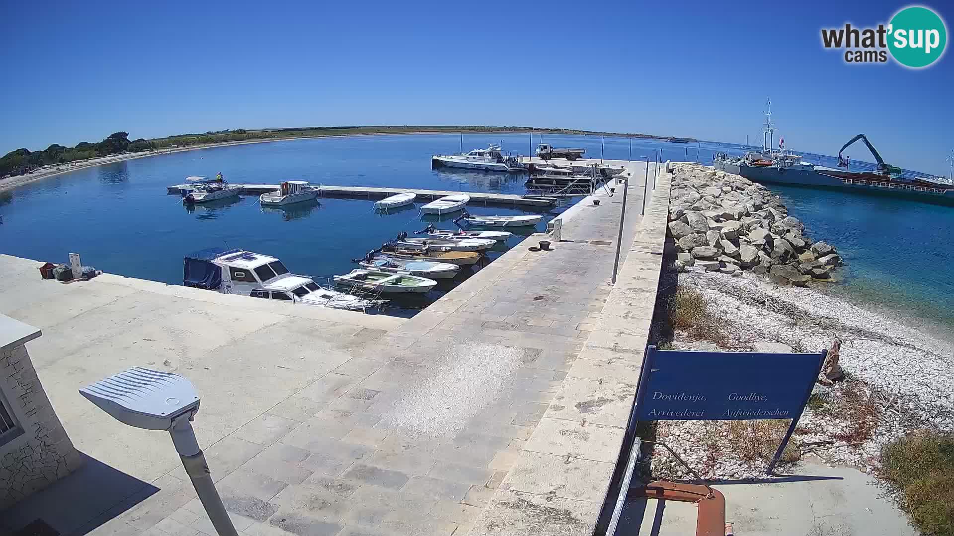 Webcam de l’île d’Unije – Explorez la beauté du joyau caché de la Croatie