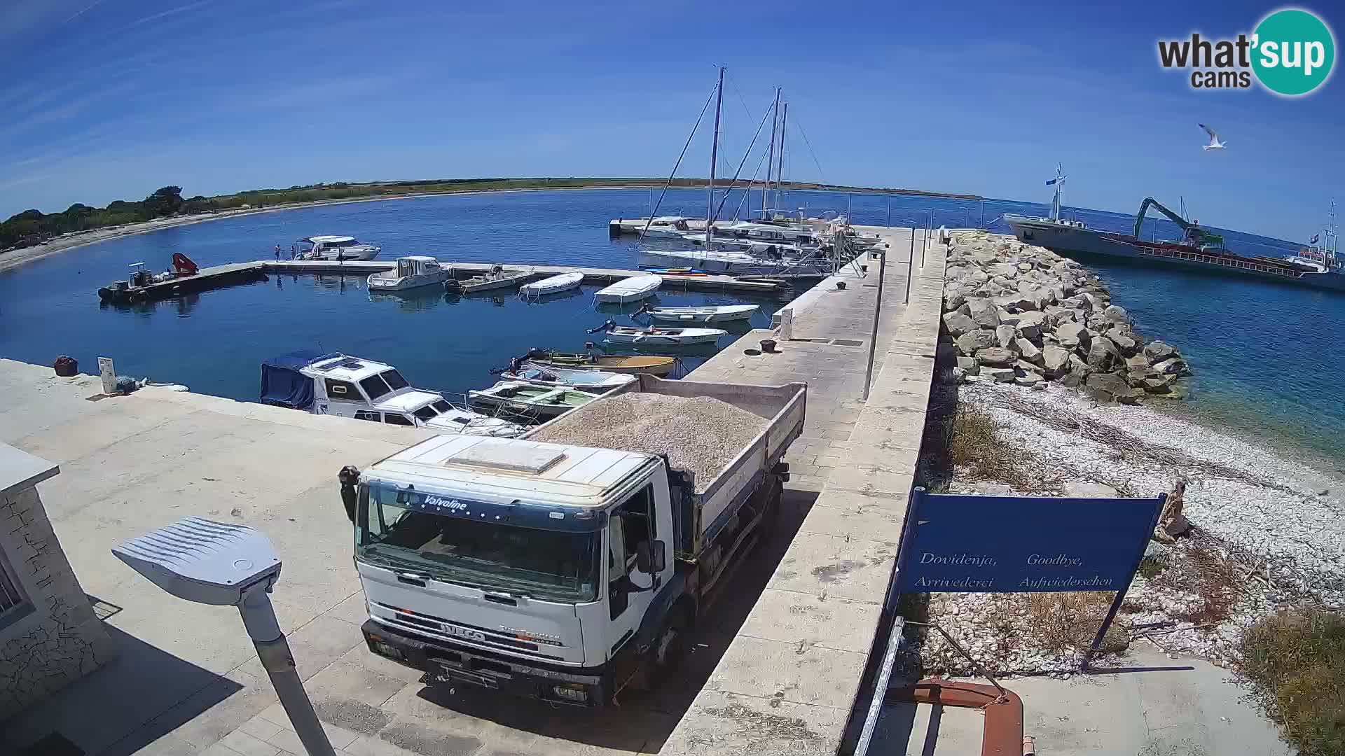 Insel Unije Webcam – Entdecken Sie die Schönheit von Kroatiens verstecktem Juwel