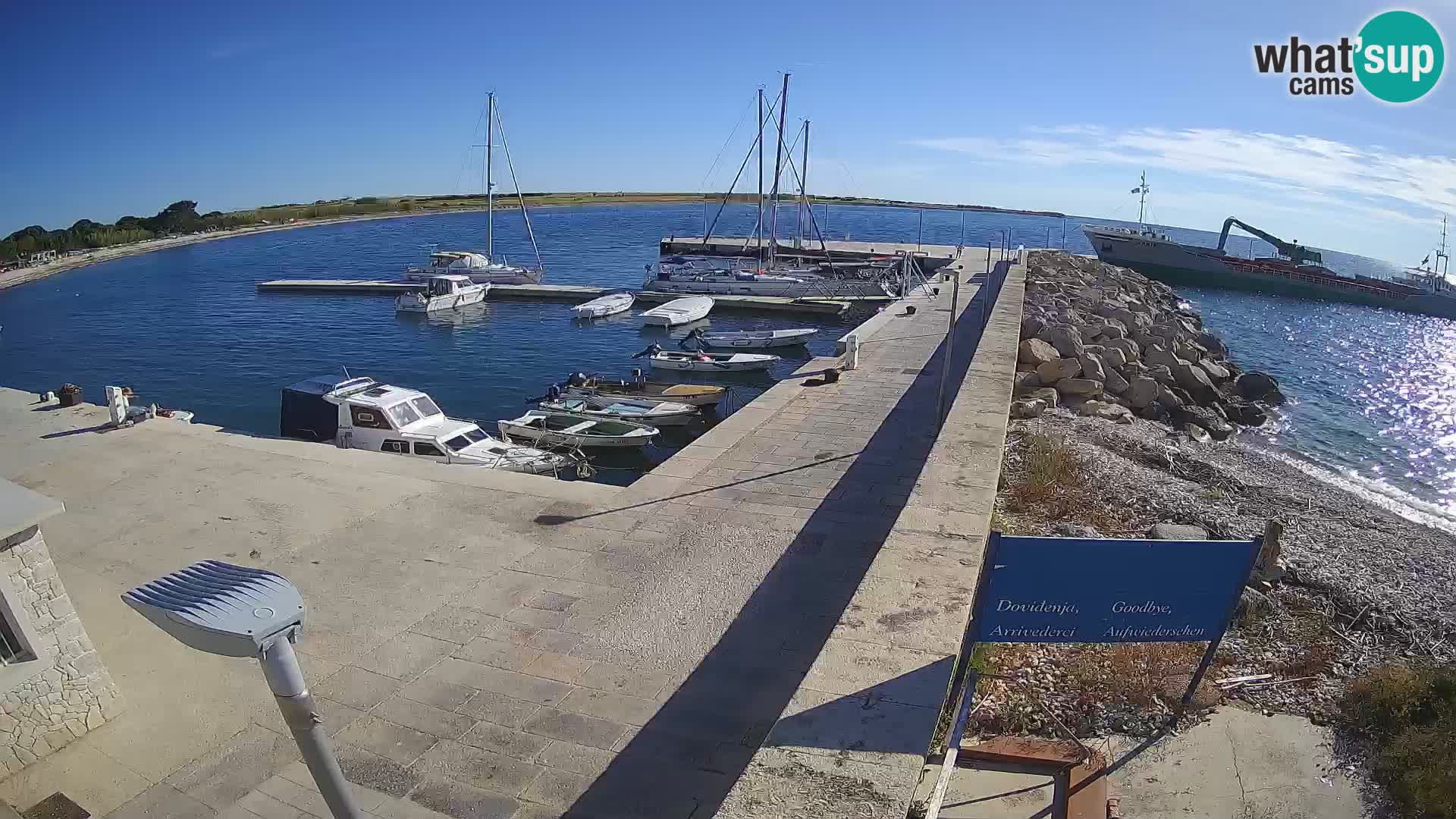 Webcam de l’île d’Unije – Explorez la beauté du joyau caché de la Croatie