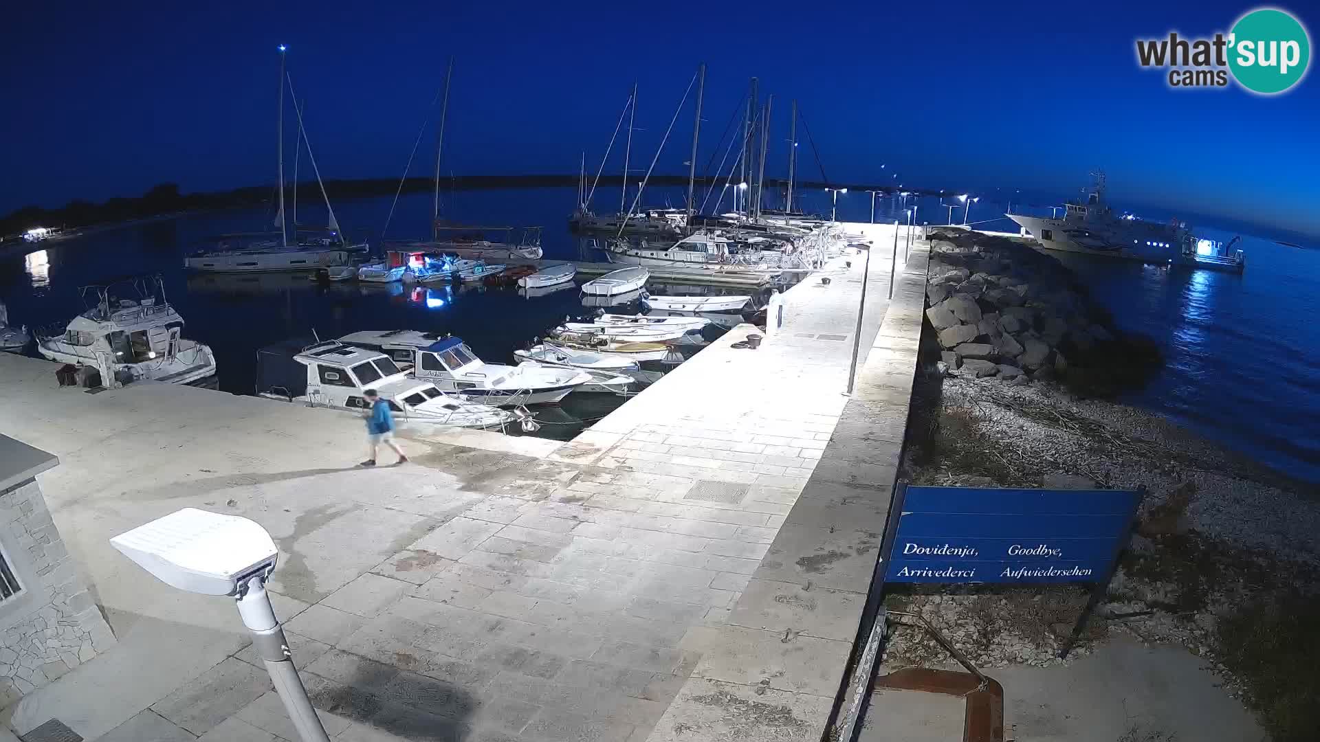 Webcam de l’île d’Unije – Explorez la beauté du joyau caché de la Croatie