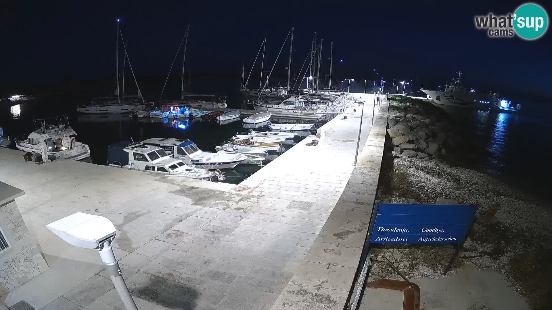 Webcam de l’île d’Unije – Explorez la beauté du joyau caché de la Croatie