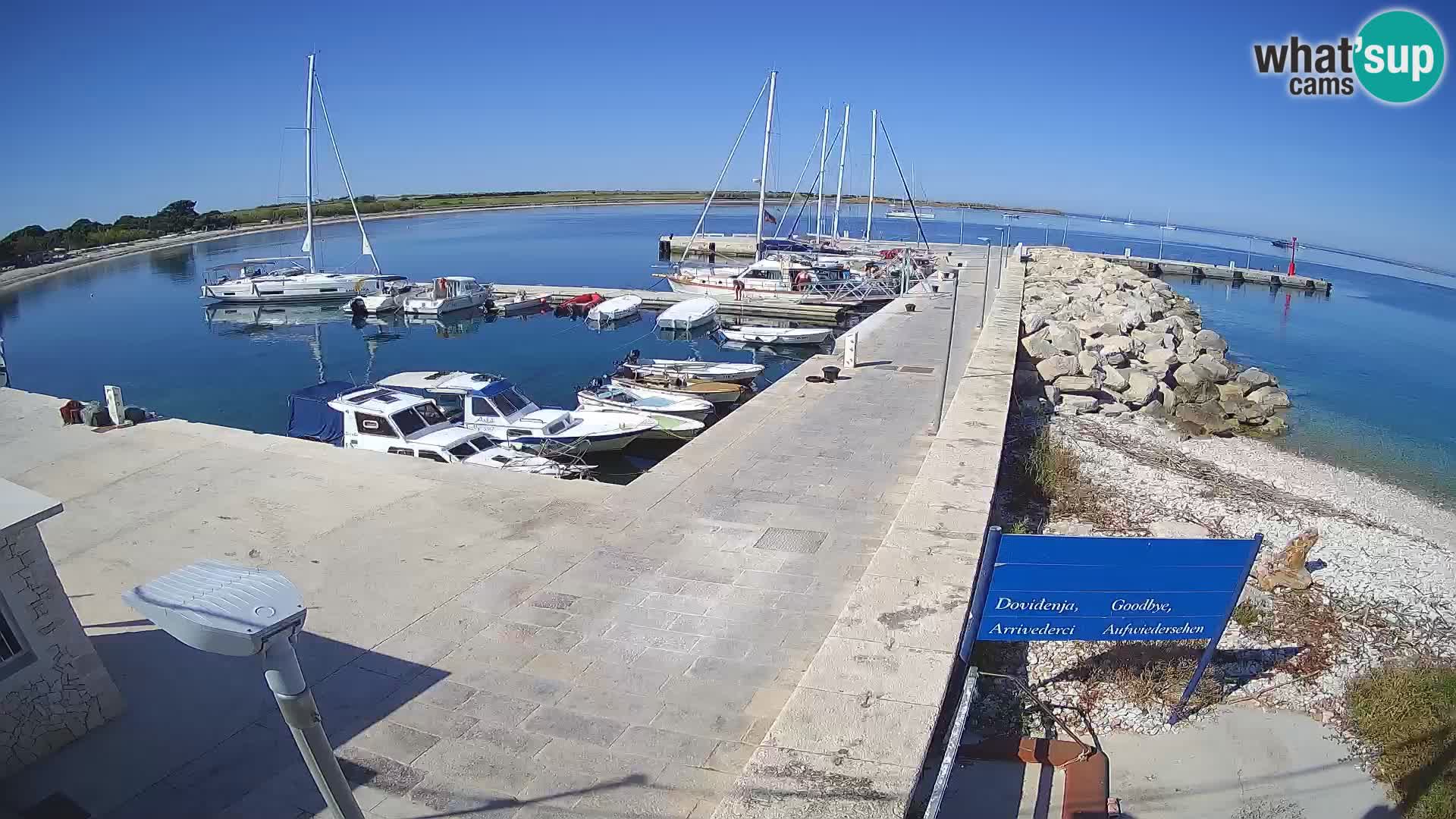 Webcam de l’île d’Unije – Explorez la beauté du joyau caché de la Croatie