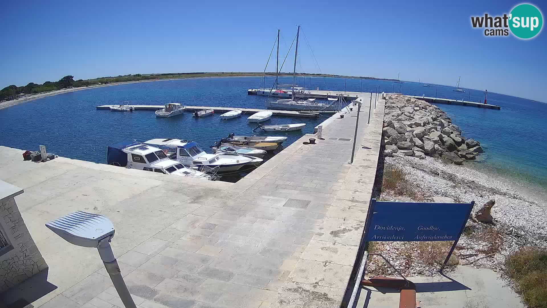 Webcam de l’île d’Unije – Explorez la beauté du joyau caché de la Croatie
