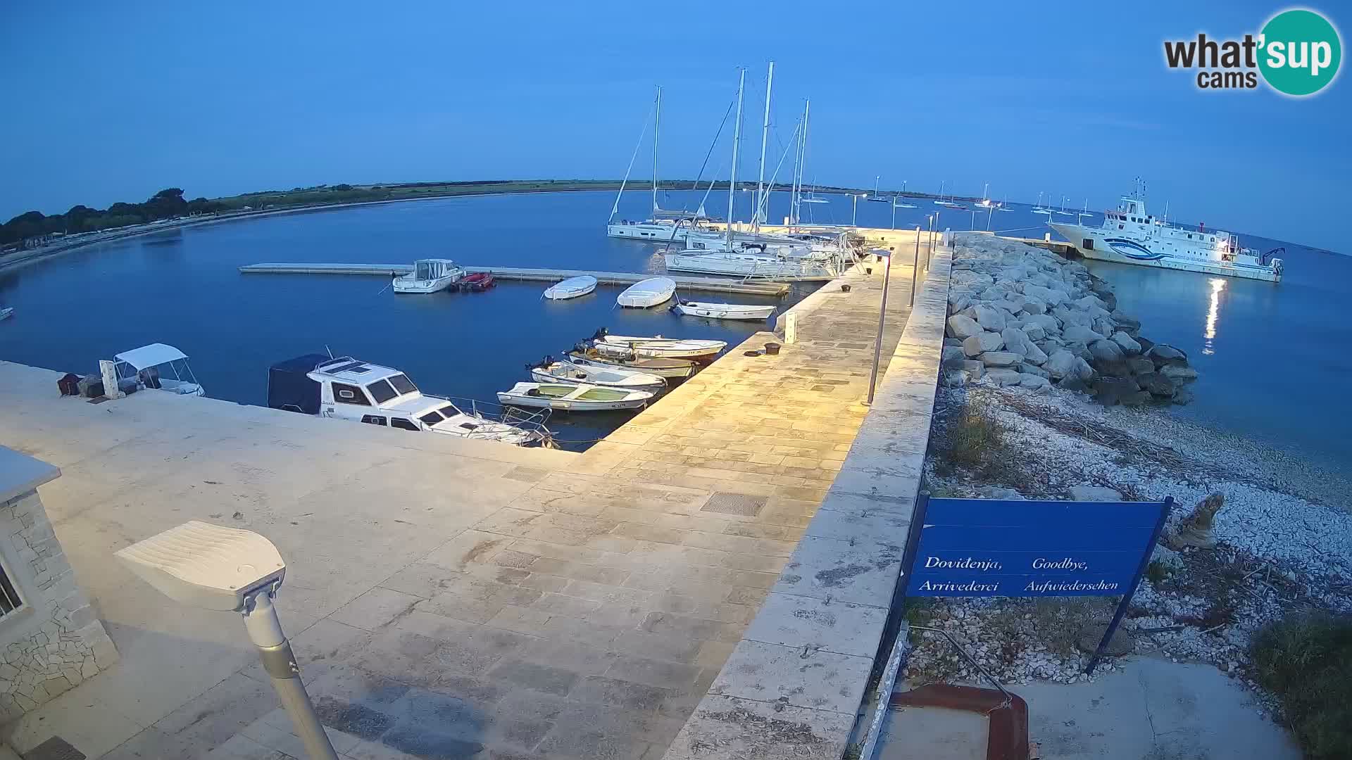 Webcam de l’île d’Unije – Explorez la beauté du joyau caché de la Croatie