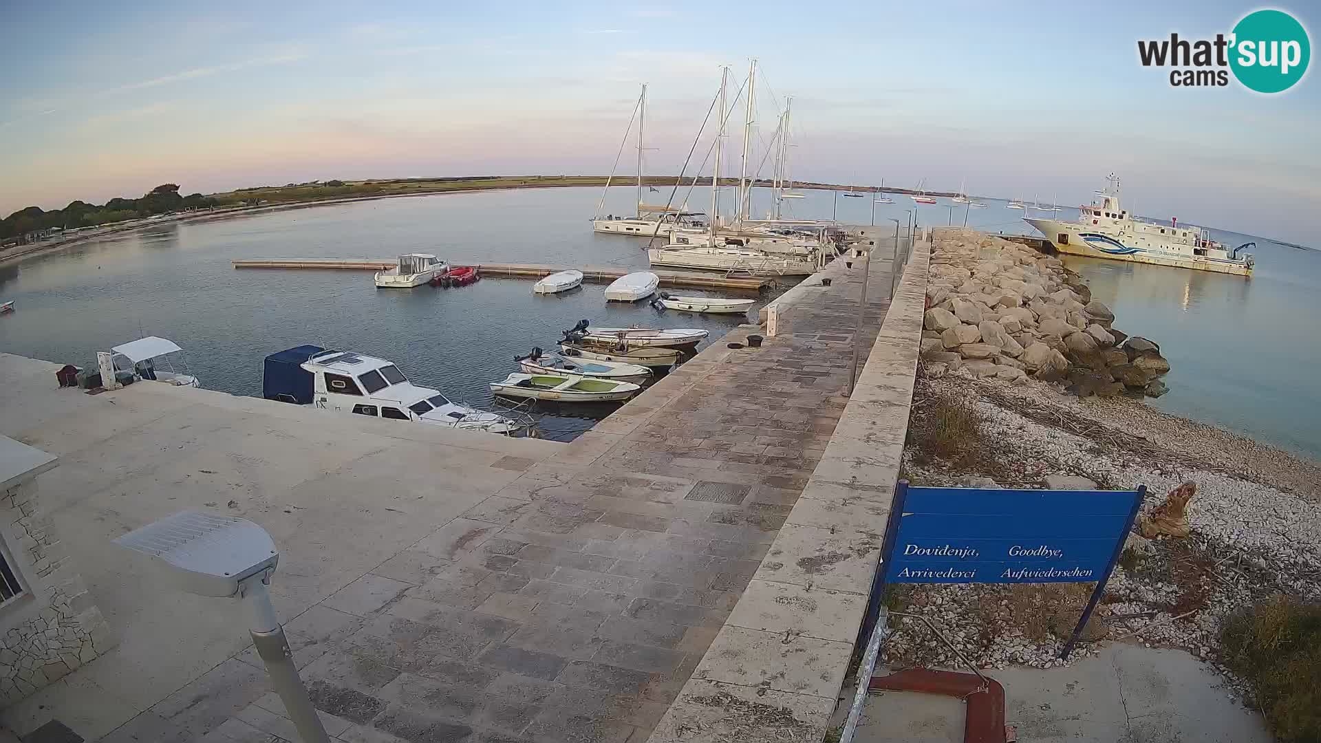 Webcam de l’île d’Unije – Explorez la beauté du joyau caché de la Croatie