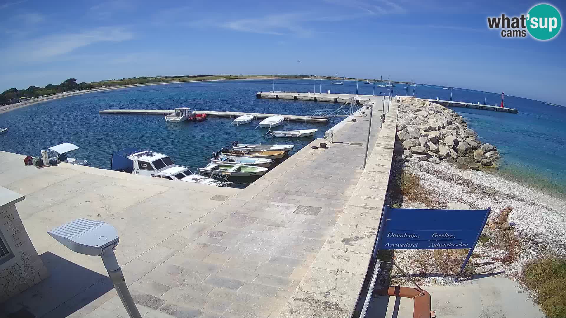 Webcam de l’île d’Unije – Explorez la beauté du joyau caché de la Croatie