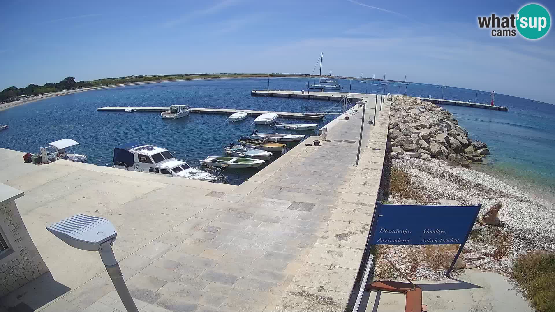 Webcam de l’île d’Unije – Explorez la beauté du joyau caché de la Croatie