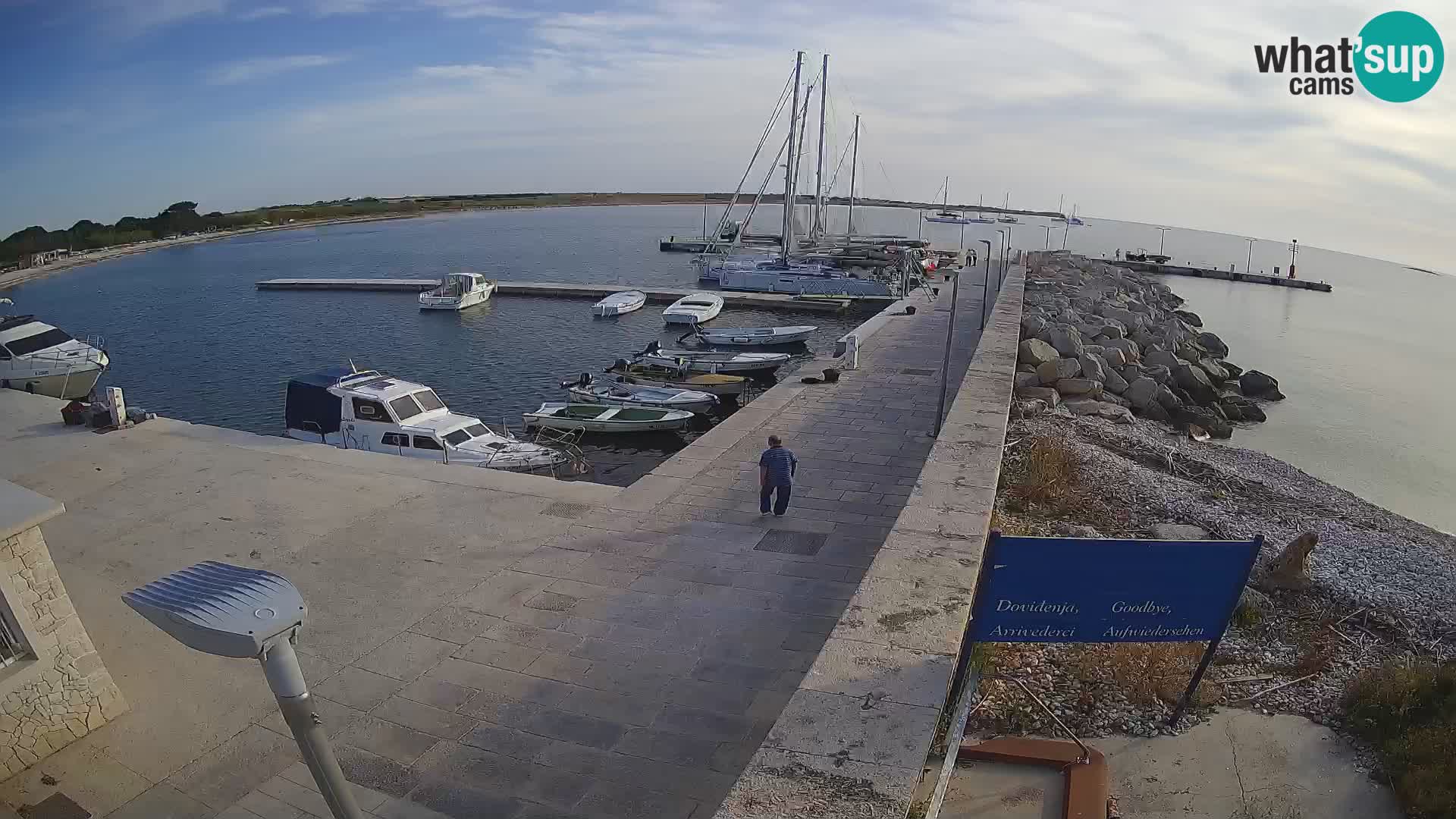 Webcam de l’île d’Unije – Explorez la beauté du joyau caché de la Croatie