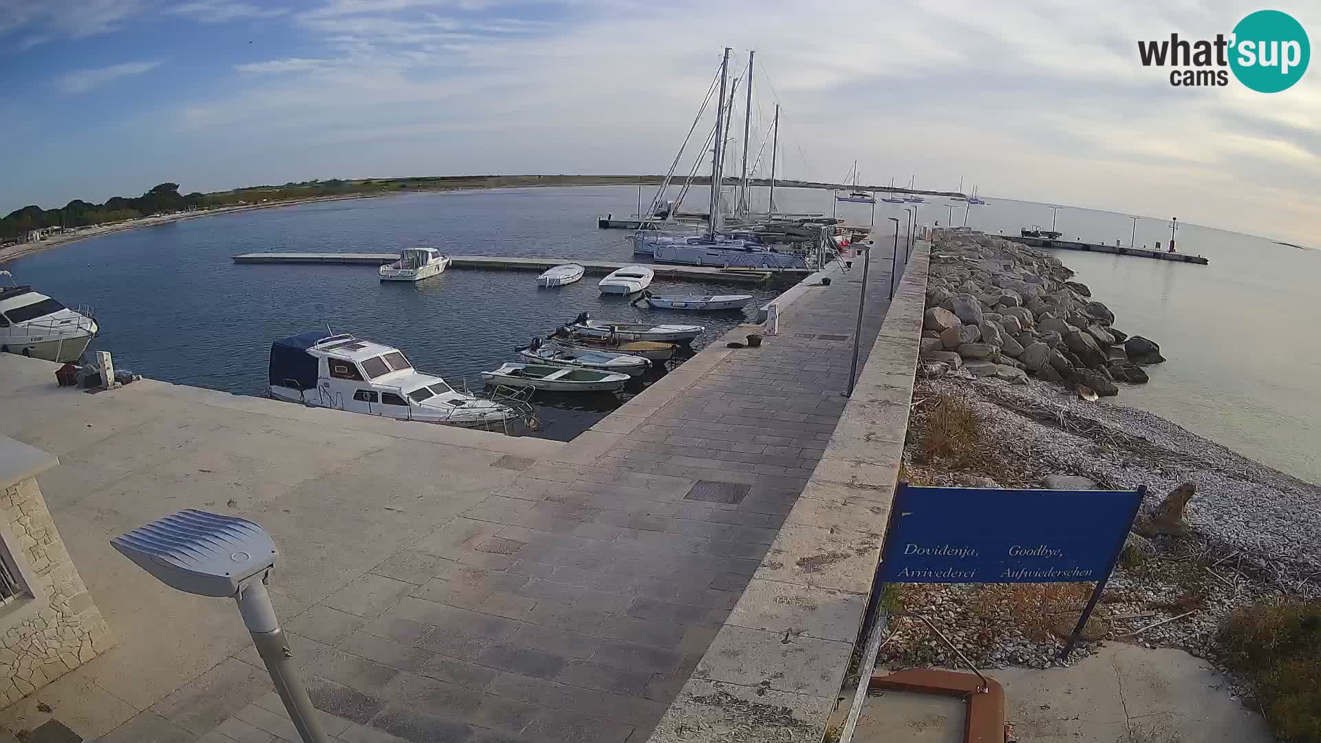Webcam de l’île d’Unije – Explorez la beauté du joyau caché de la Croatie
