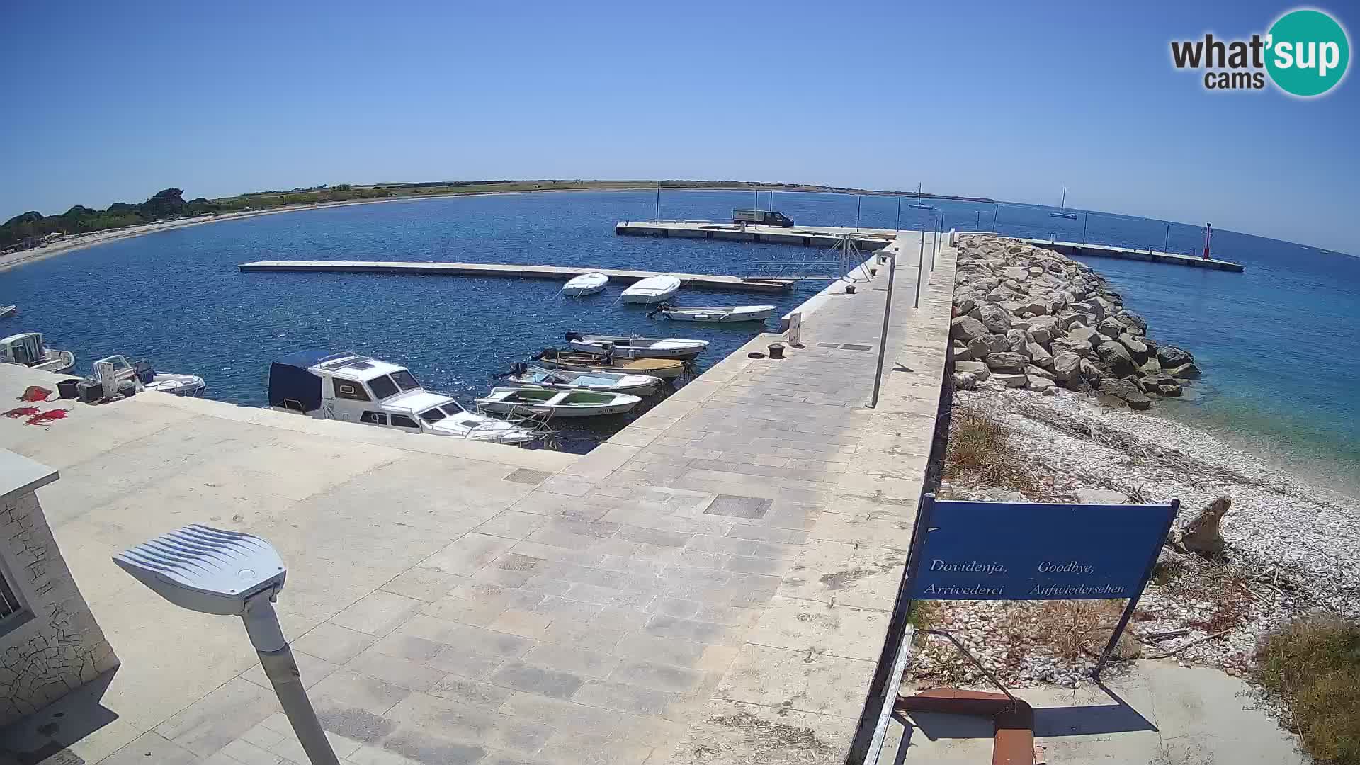 Webcam de l’île d’Unije – Explorez la beauté du joyau caché de la Croatie