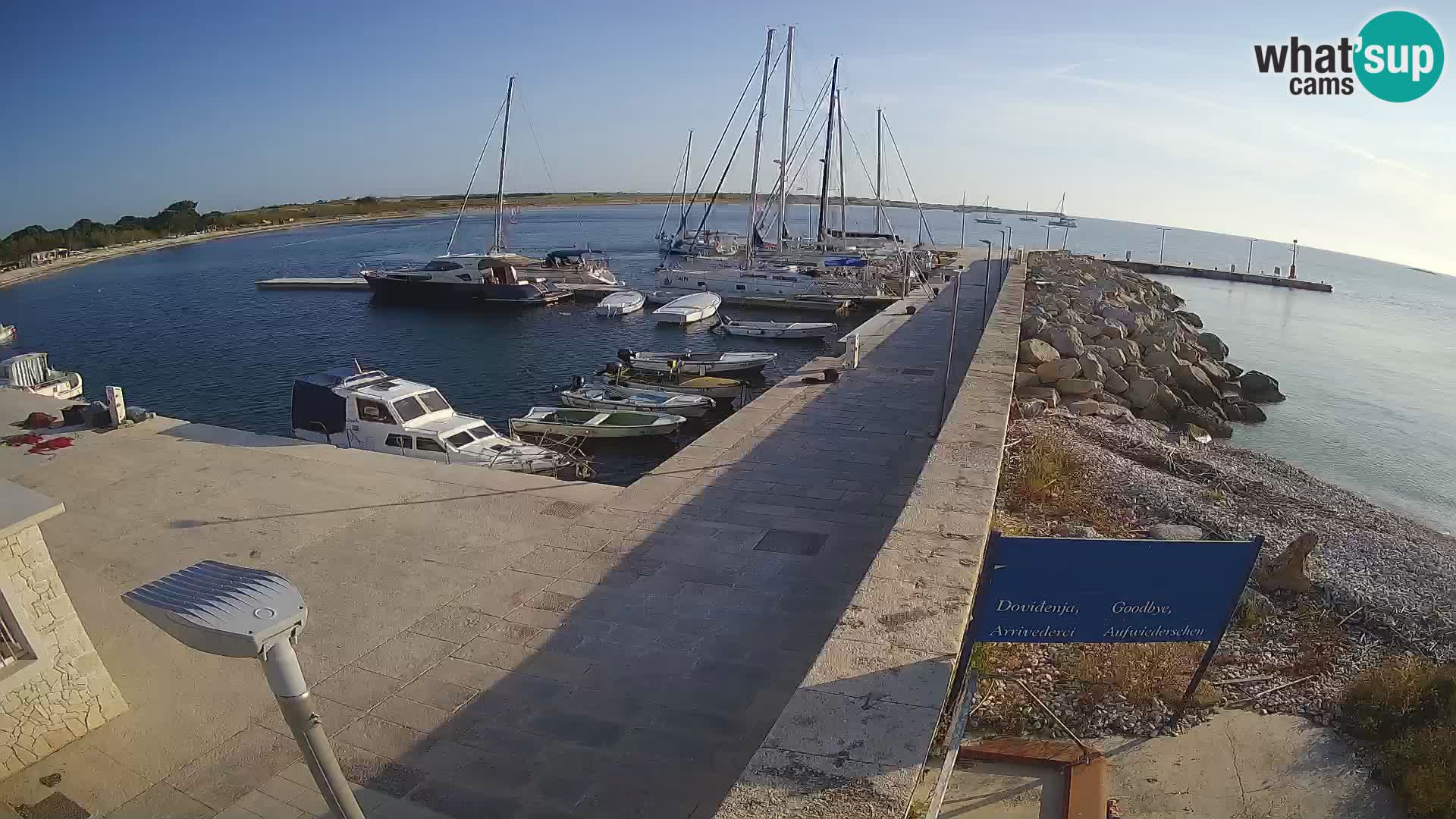 Webcam de l’île d’Unije – Explorez la beauté du joyau caché de la Croatie