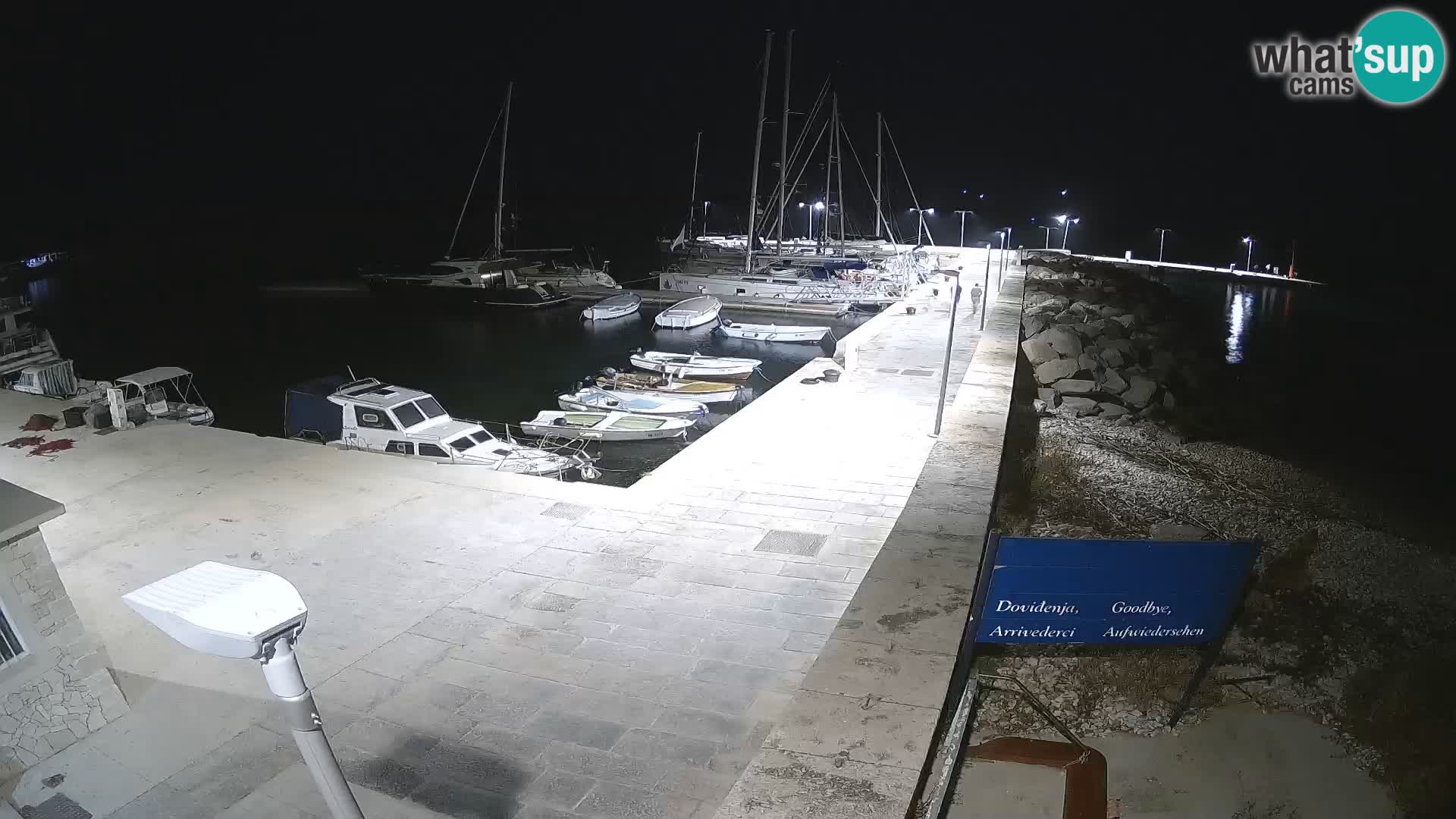 Webcam de l’île d’Unije – Explorez la beauté du joyau caché de la Croatie