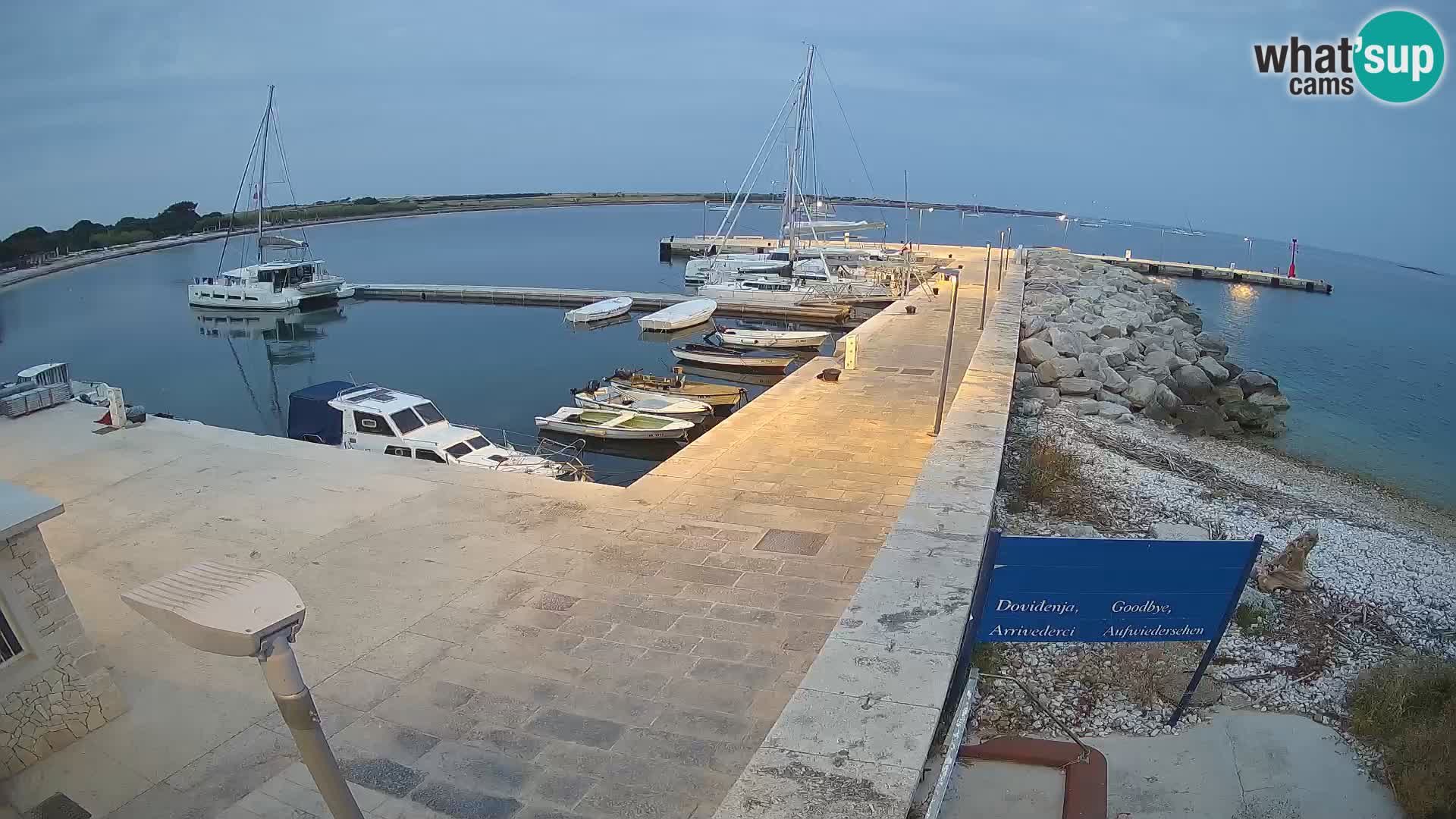 Webcam de l’île d’Unije – Explorez la beauté du joyau caché de la Croatie