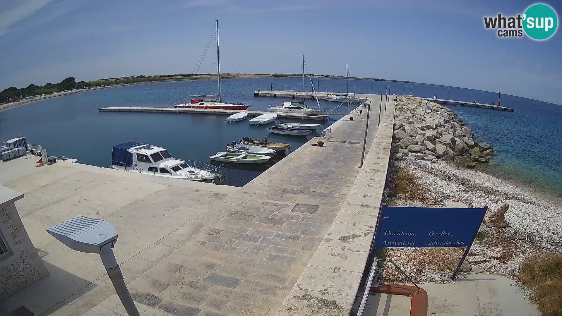 Webcam de l’île d’Unije – Explorez la beauté du joyau caché de la Croatie