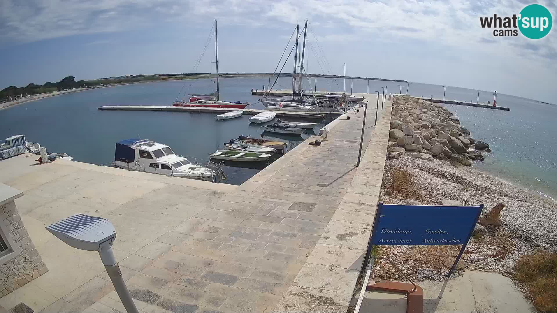 Webcam de l’île d’Unije – Explorez la beauté du joyau caché de la Croatie