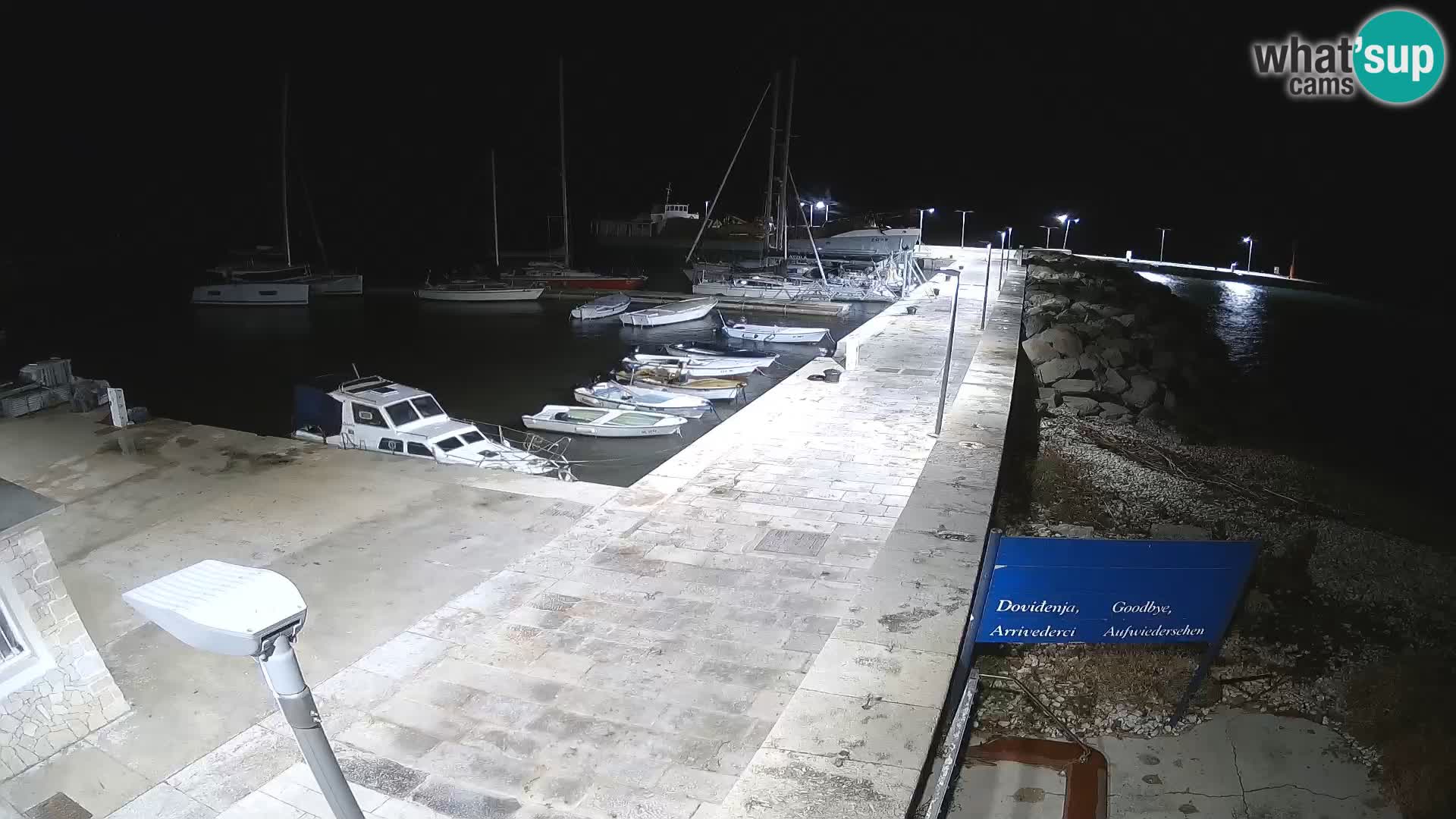 Spletna kamera otoka Unije – Raziščite lepoto skritega dragulja Hrvaške