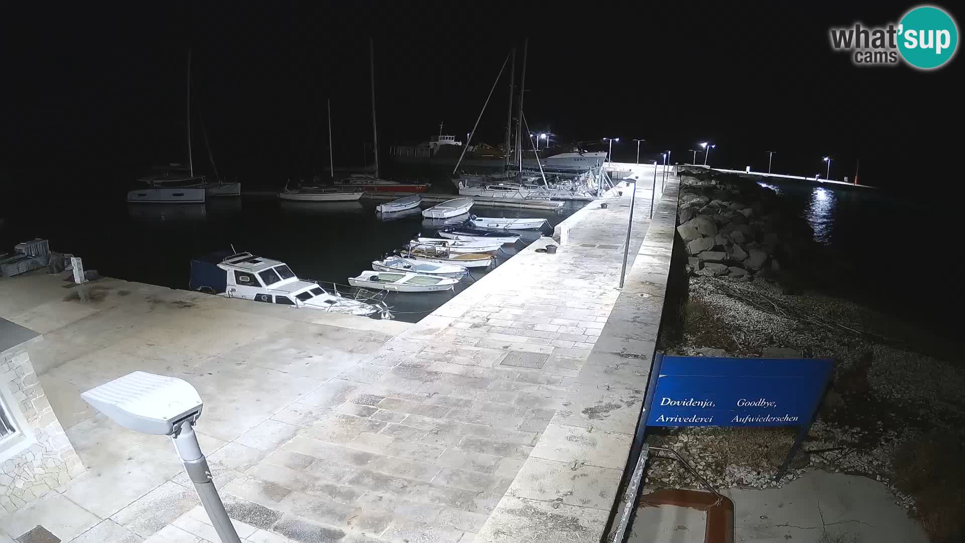 Webcam de l’île d’Unije – Explorez la beauté du joyau caché de la Croatie