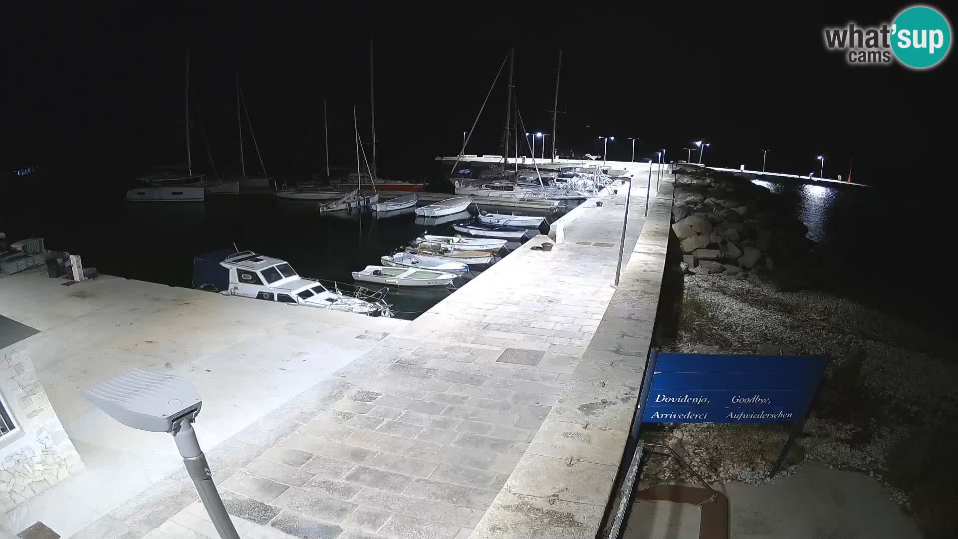Webcam de l’île d’Unije – Explorez la beauté du joyau caché de la Croatie