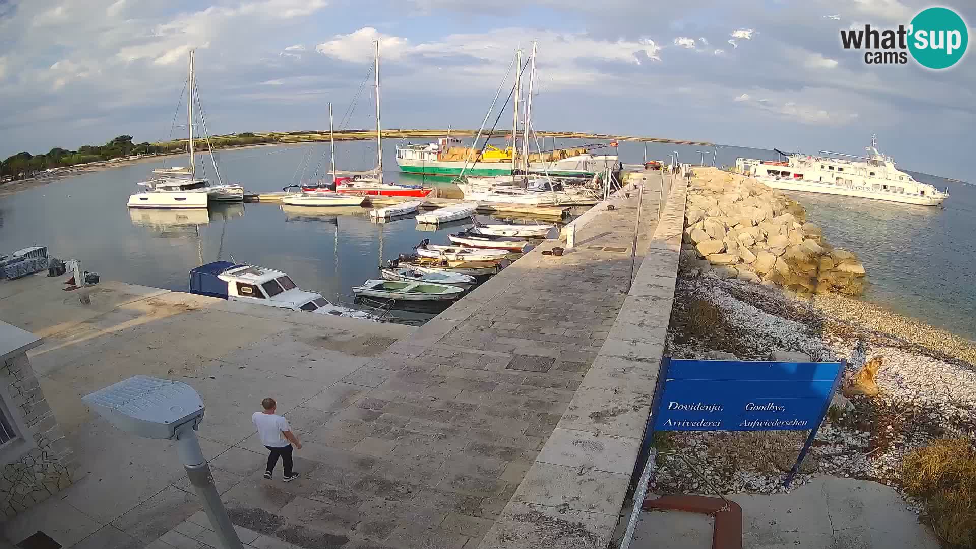 Webcam de l’île d’Unije – Explorez la beauté du joyau caché de la Croatie