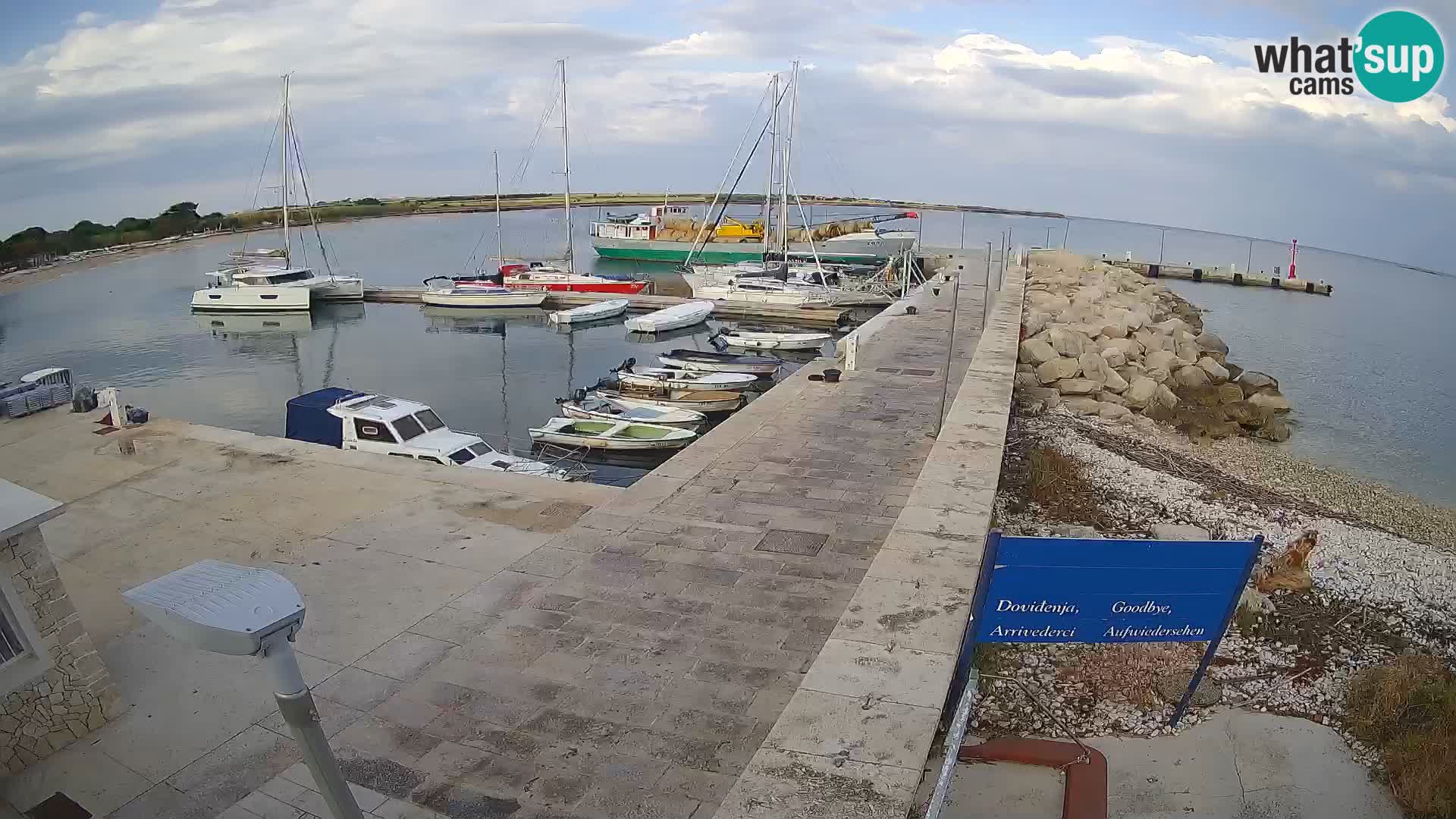 Webcam de l’île d’Unije – Explorez la beauté du joyau caché de la Croatie