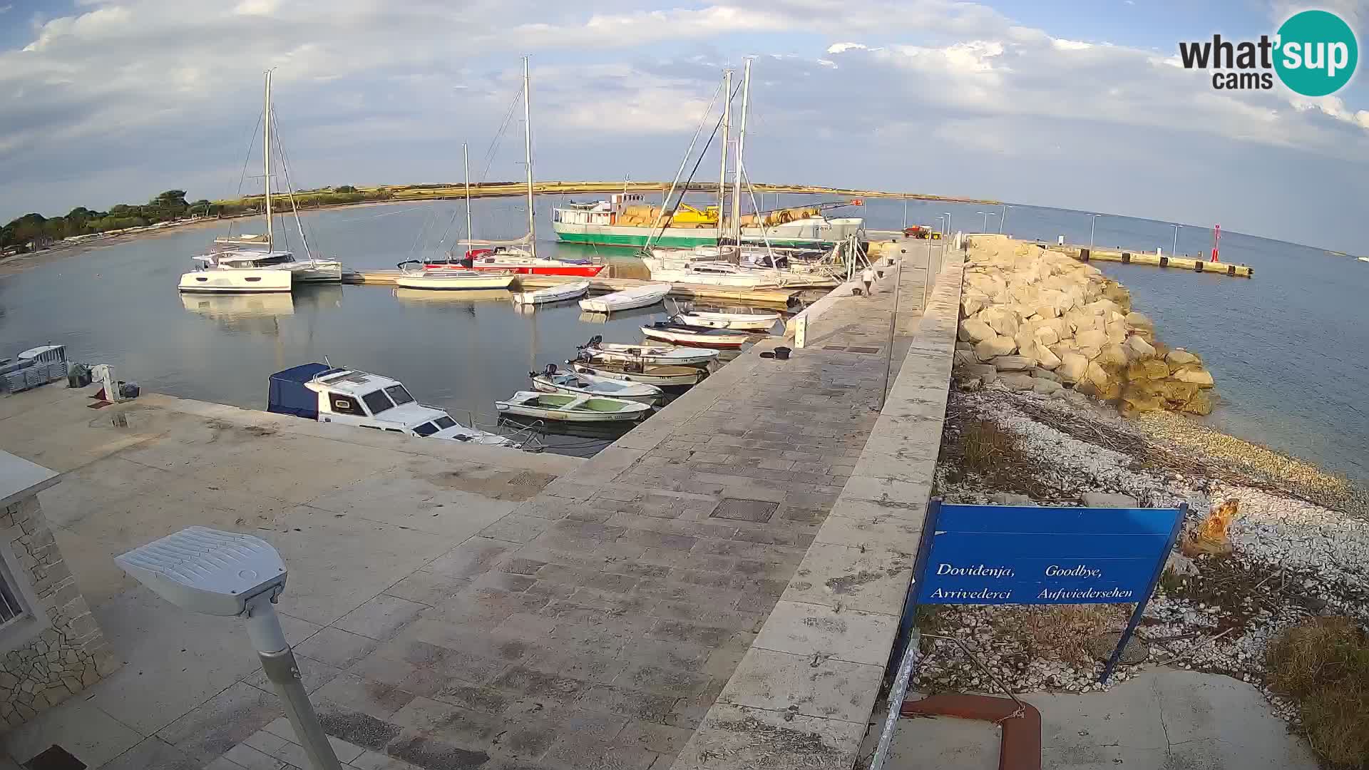 Webcam de l’île d’Unije – Explorez la beauté du joyau caché de la Croatie