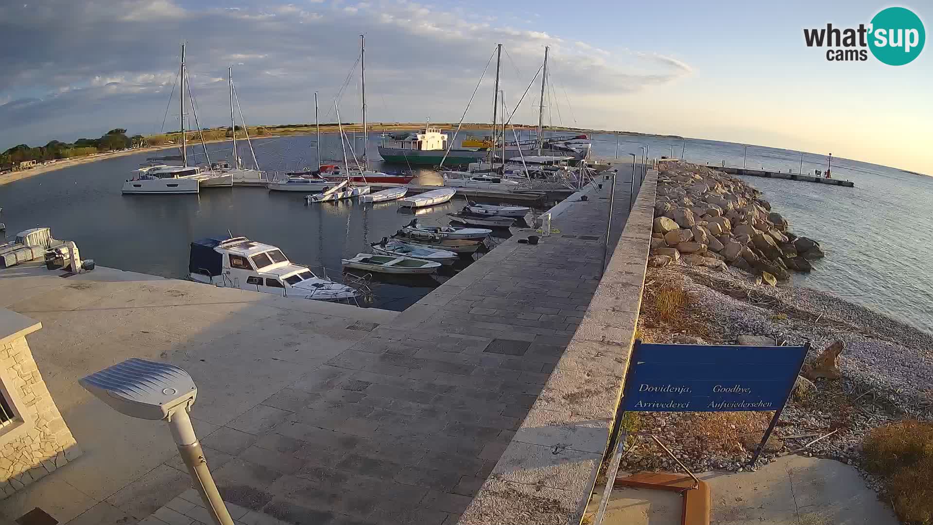 Webcam de l’île d’Unije – Explorez la beauté du joyau caché de la Croatie
