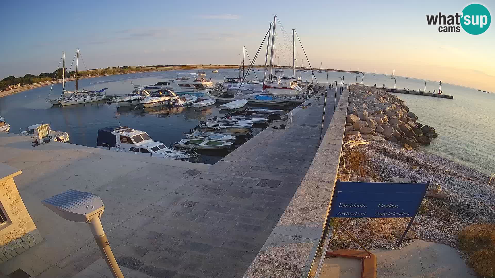 Webcam de l’île d’Unije – Explorez la beauté du joyau caché de la Croatie