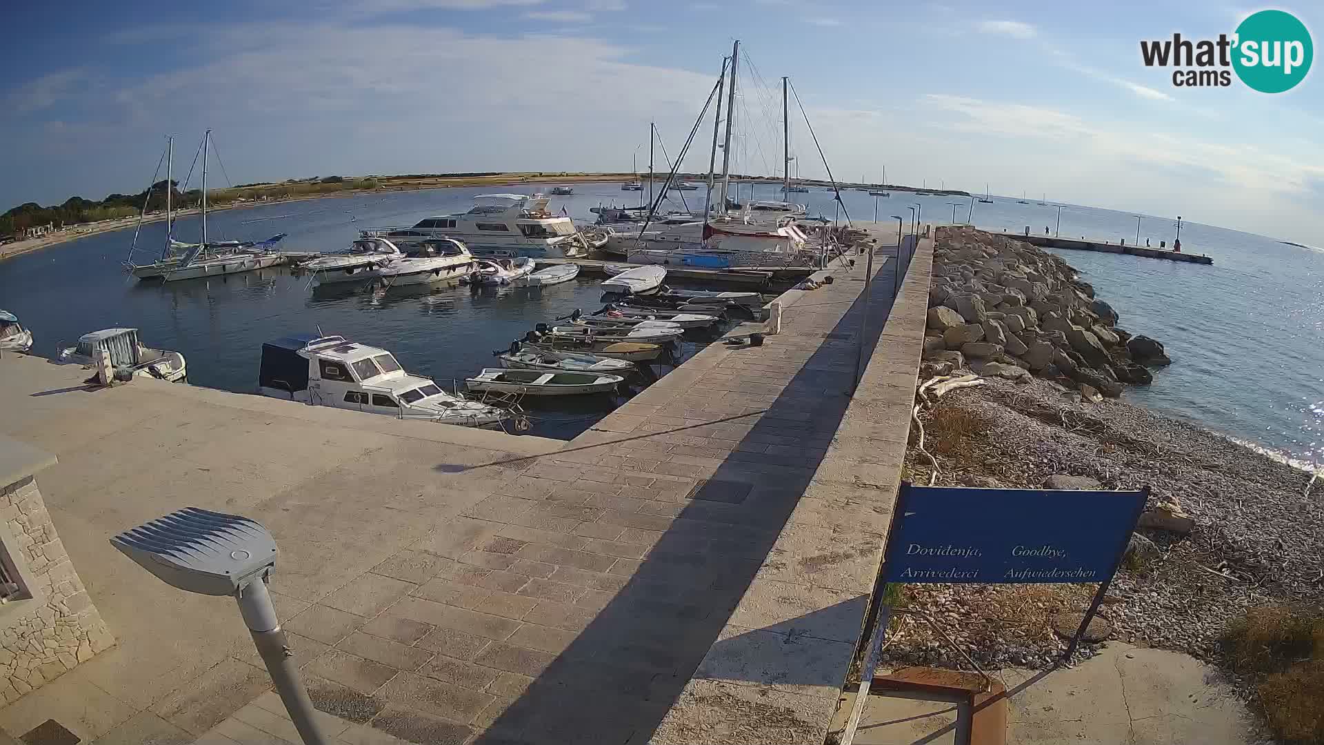 Webcam de l’île d’Unije – Explorez la beauté du joyau caché de la Croatie