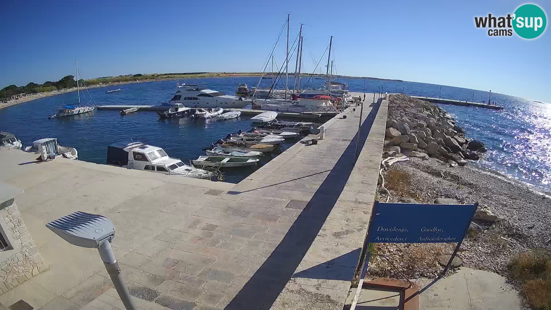 Webcam de l’île d’Unije – Explorez la beauté du joyau caché de la Croatie